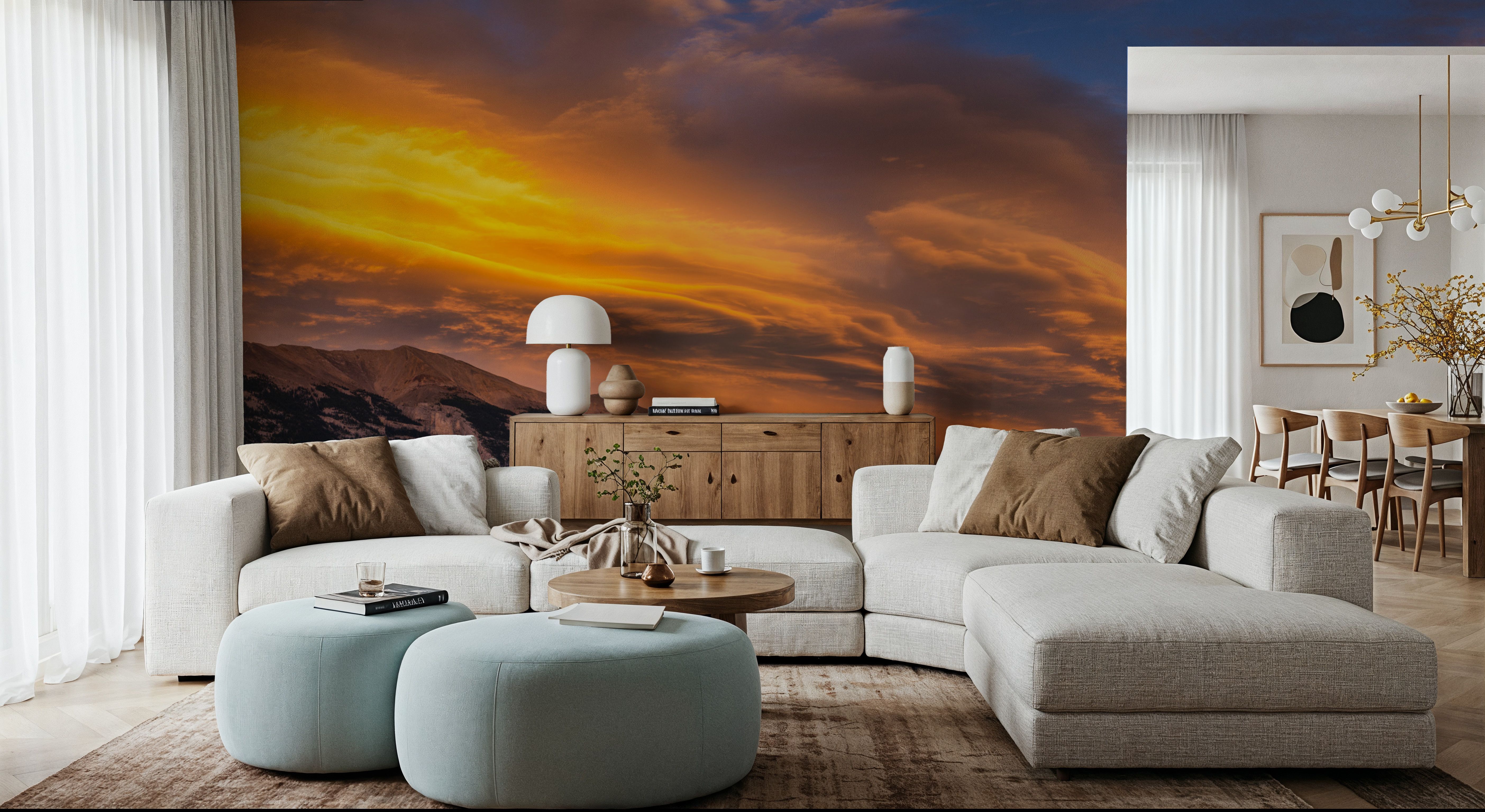 Chinook Clouds over Grotto Mountain