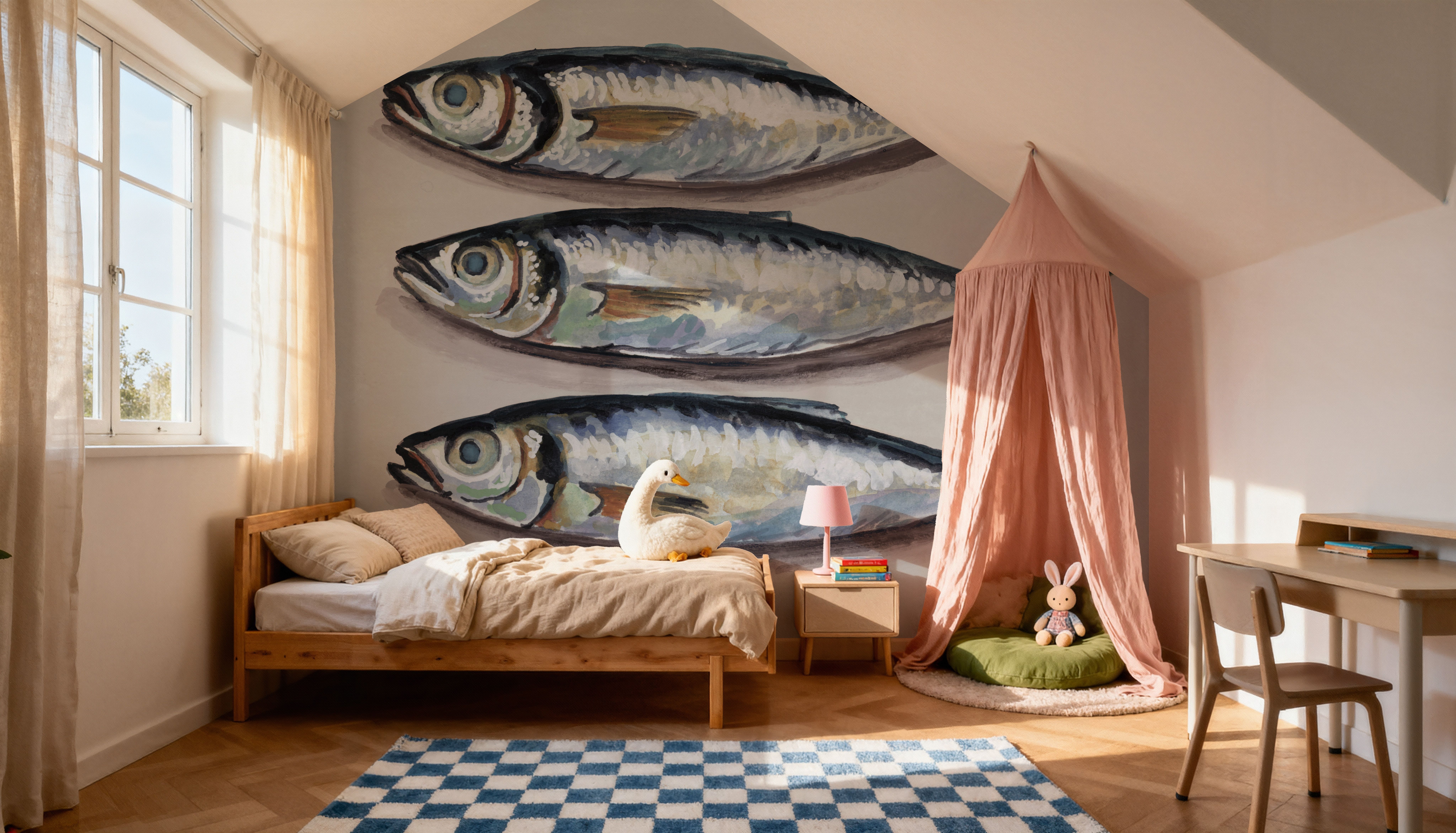 Three Little Fishies Neutral