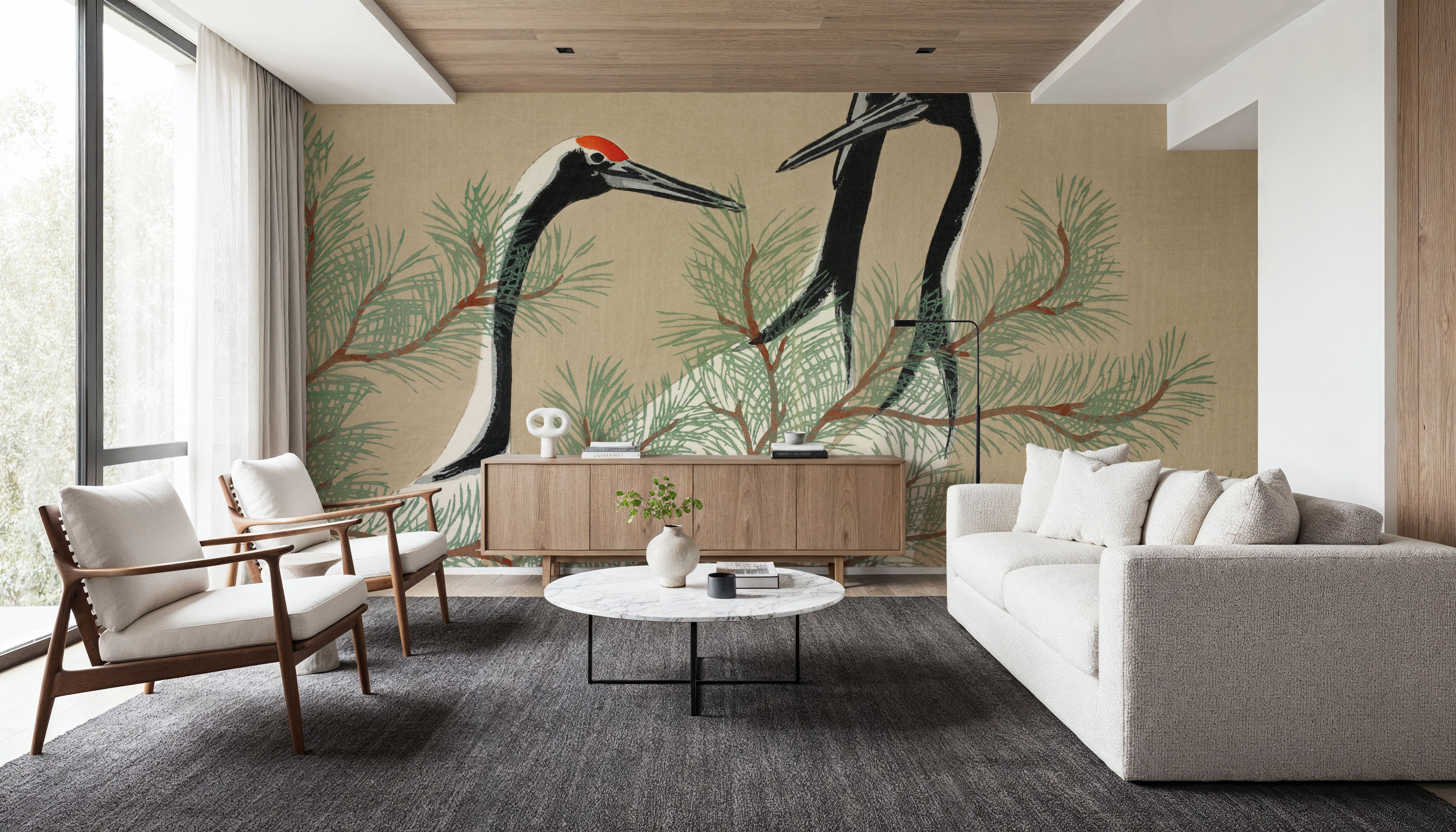 Cranes From Momoyogusa