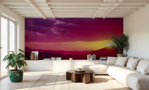 Magenta Twilight Peaks