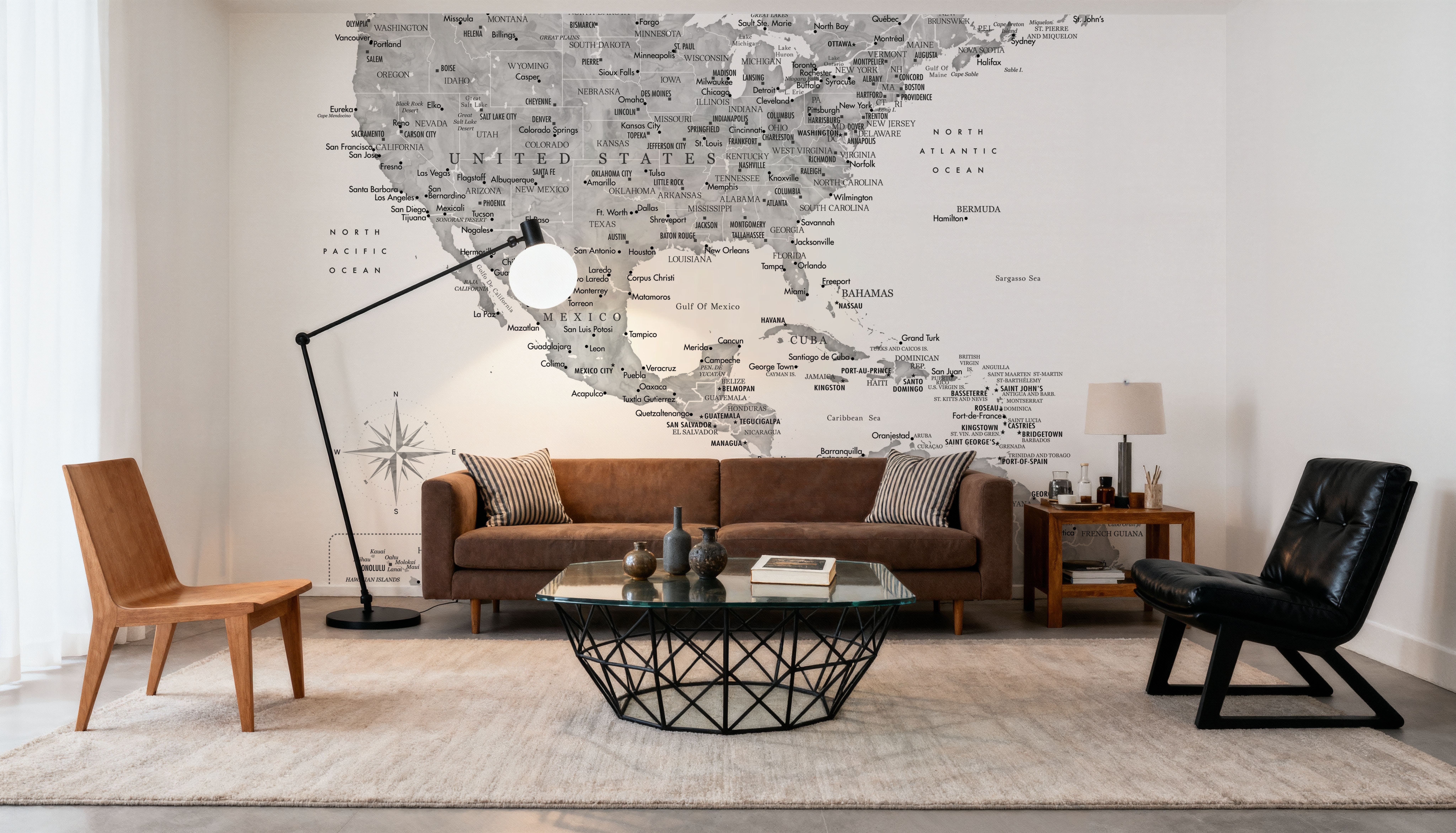 US Mexico Caribbean Map - Jimmy