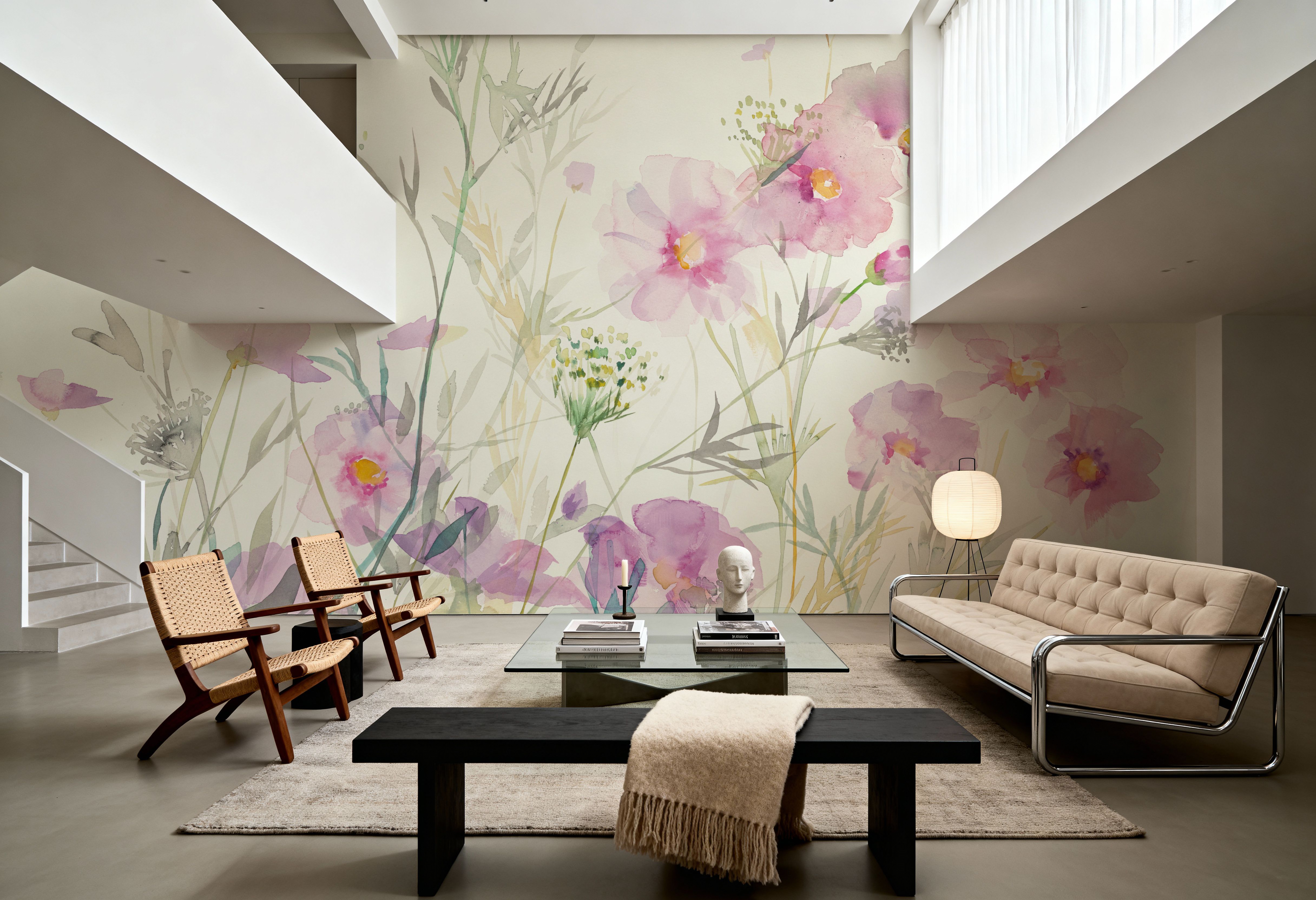 Queen Annes Lace and Cosmos