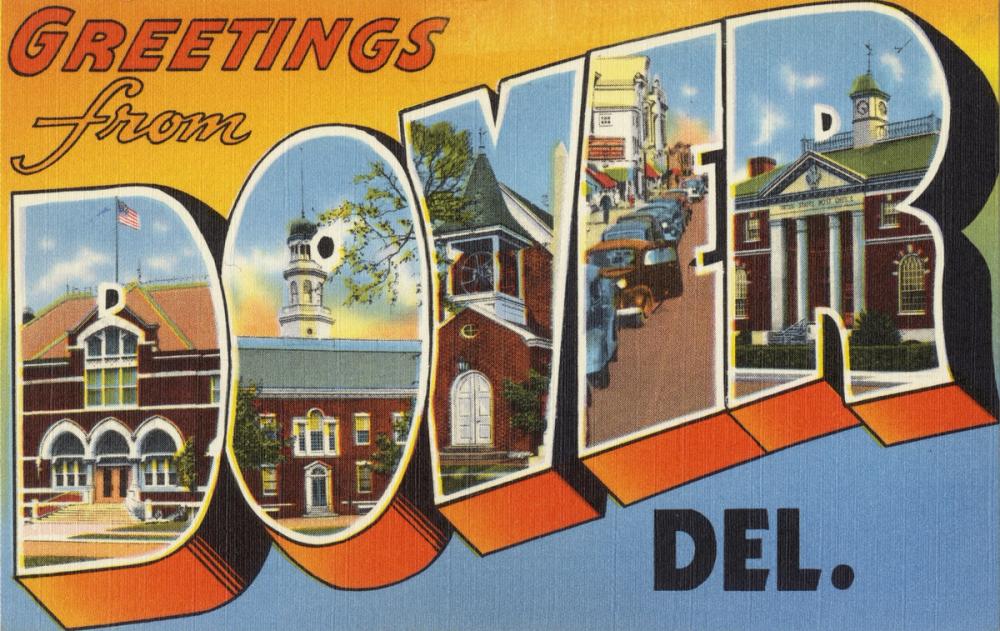 Greetings from Dover - Screenprint Postcard