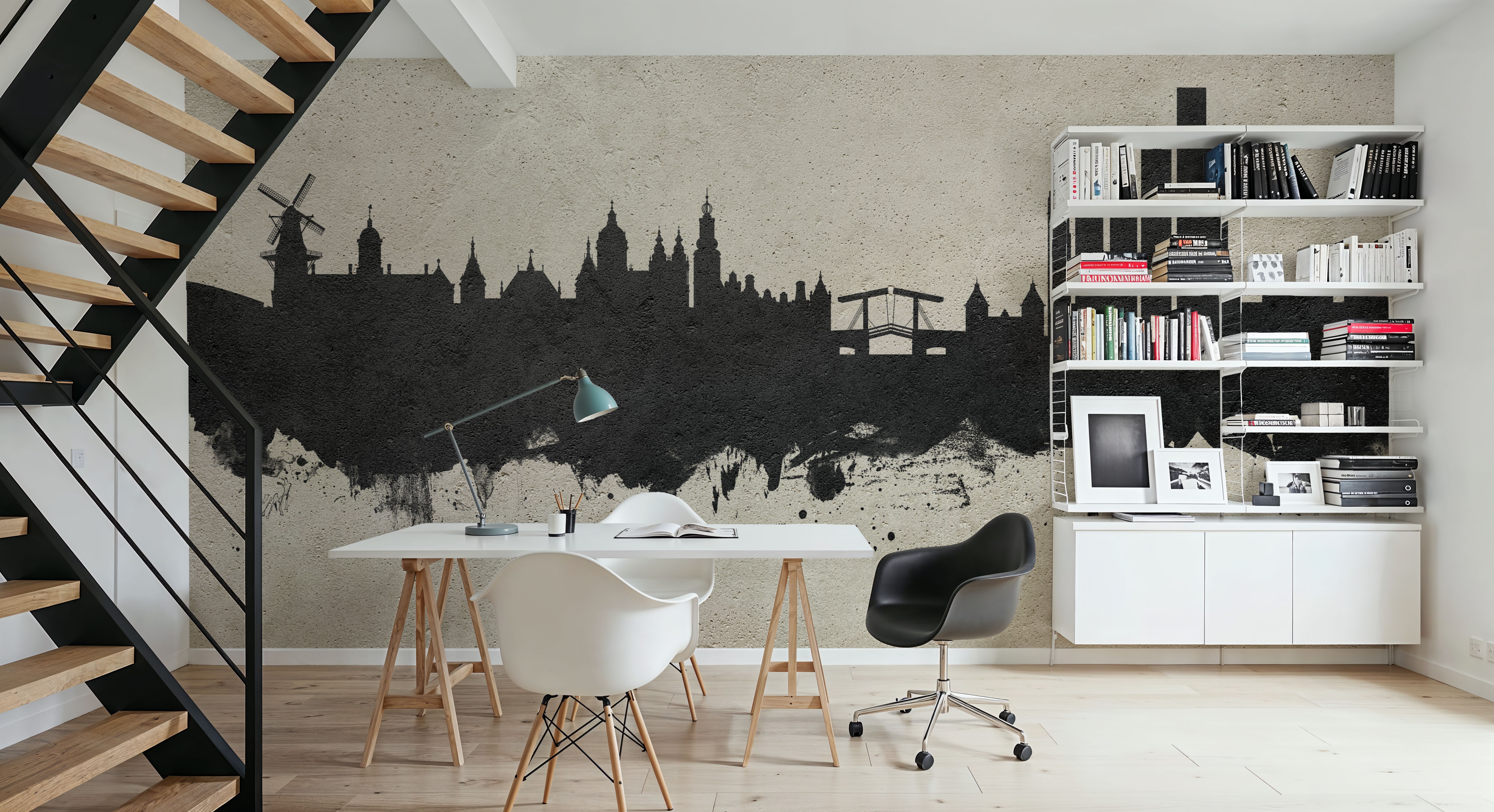 Amsterdam Skyline Concrete