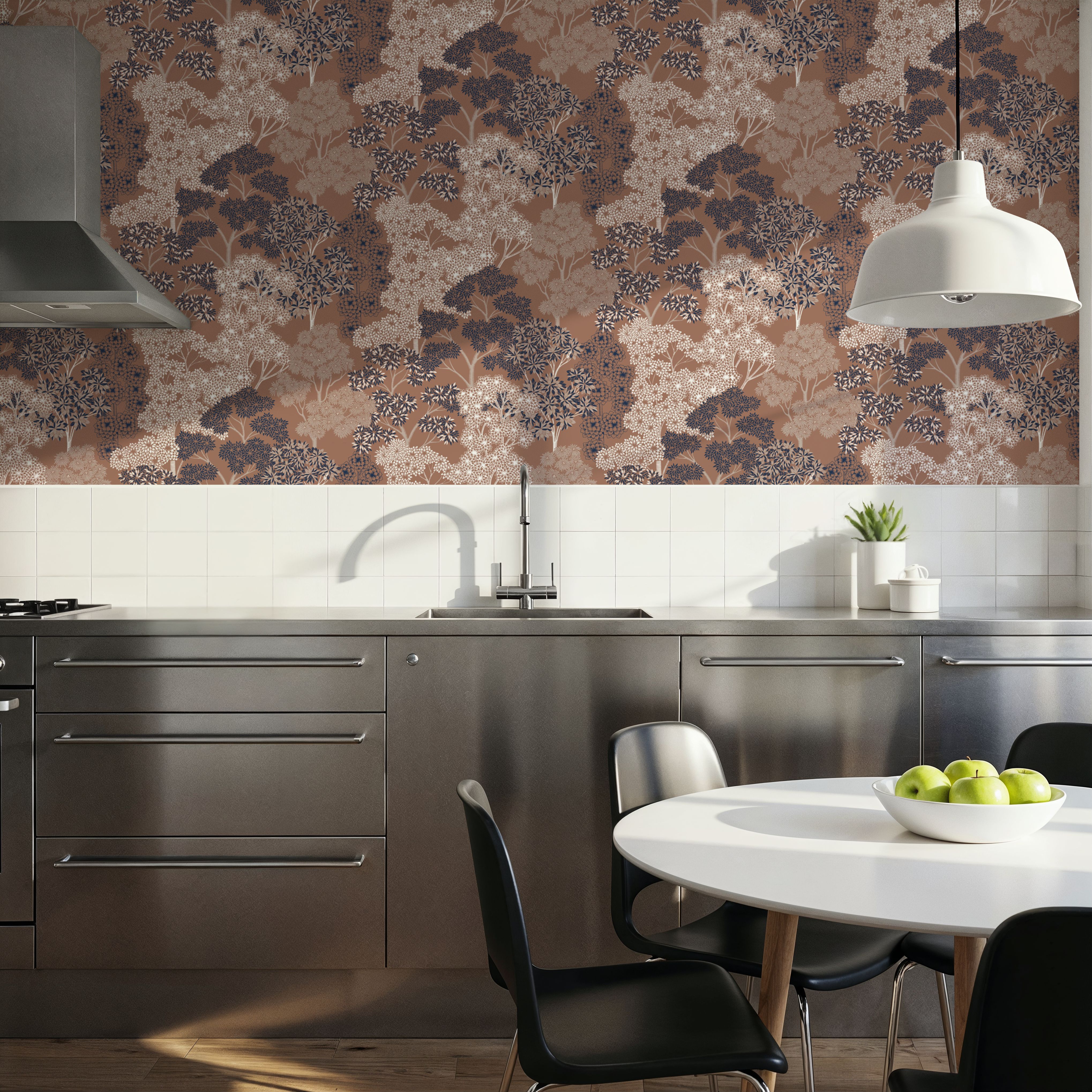 Overleaf Woodland Pattern, Fudge