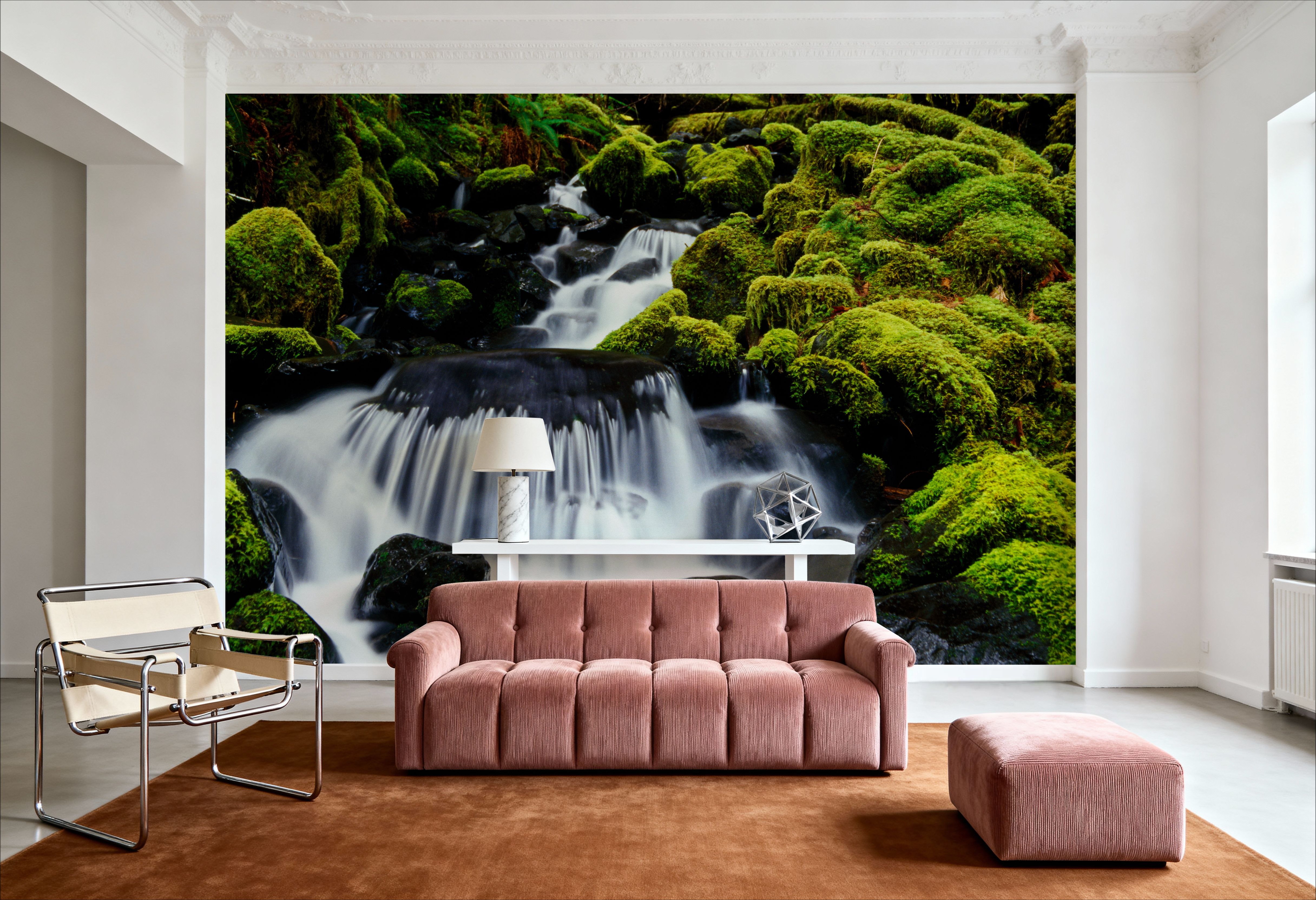 Mossy Rock Waterfall