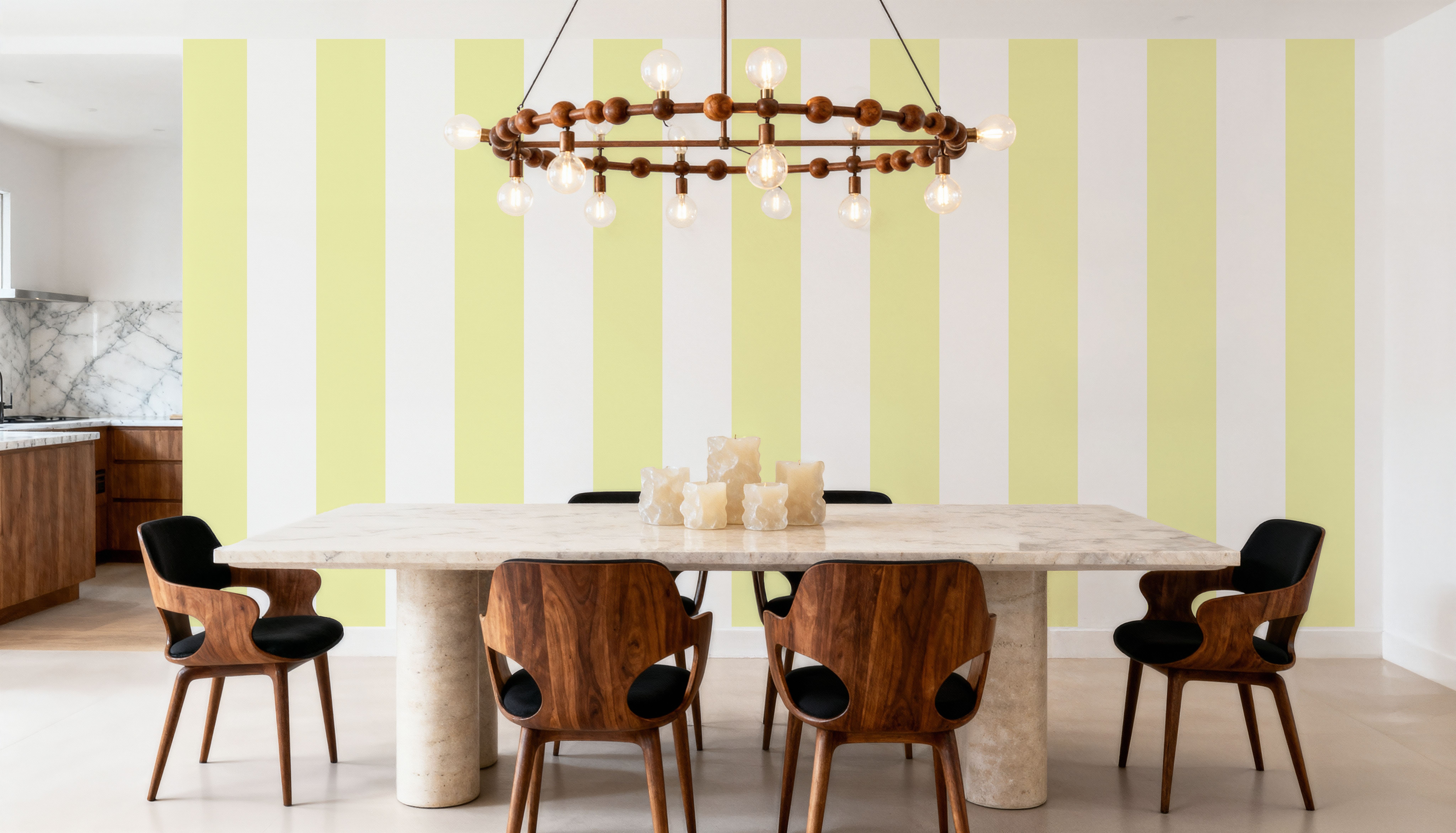 Circus Stripes, Yellow
