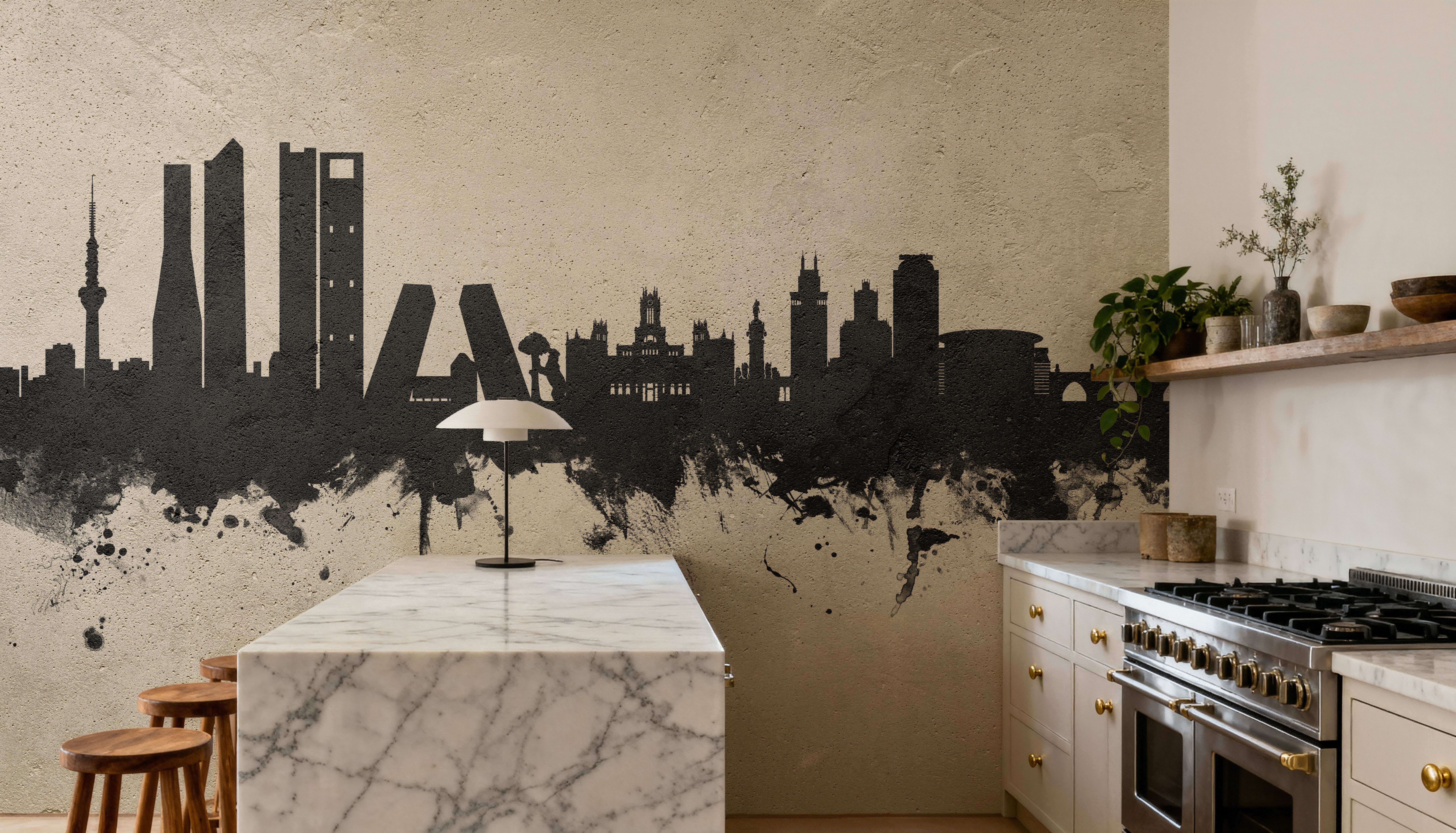 Madrid Skyline Concrete