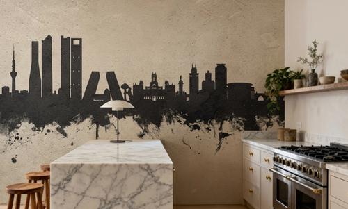 Madrid Skyline Concrete