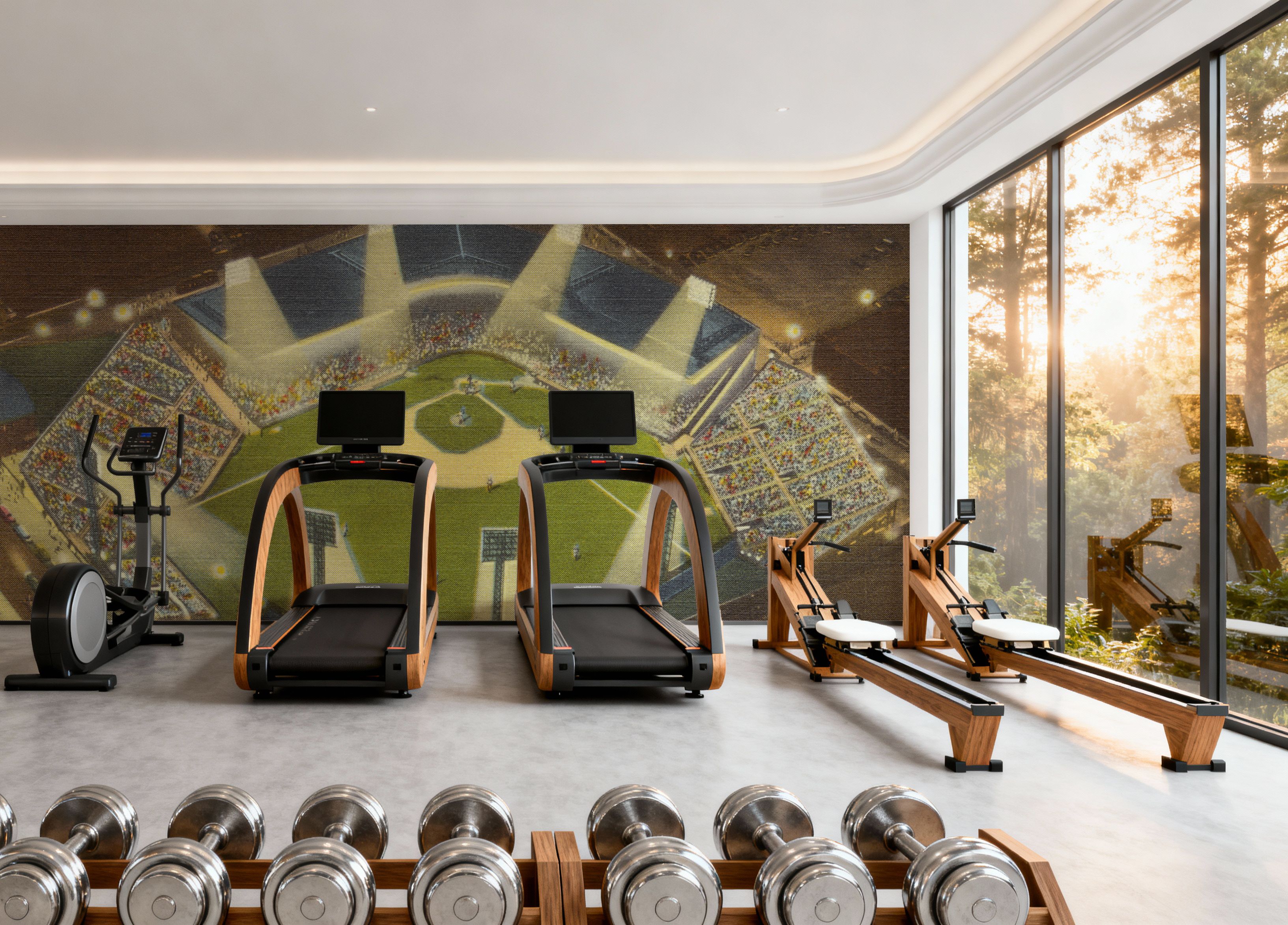 Greetings from some Hardball - Screenprint Postcard