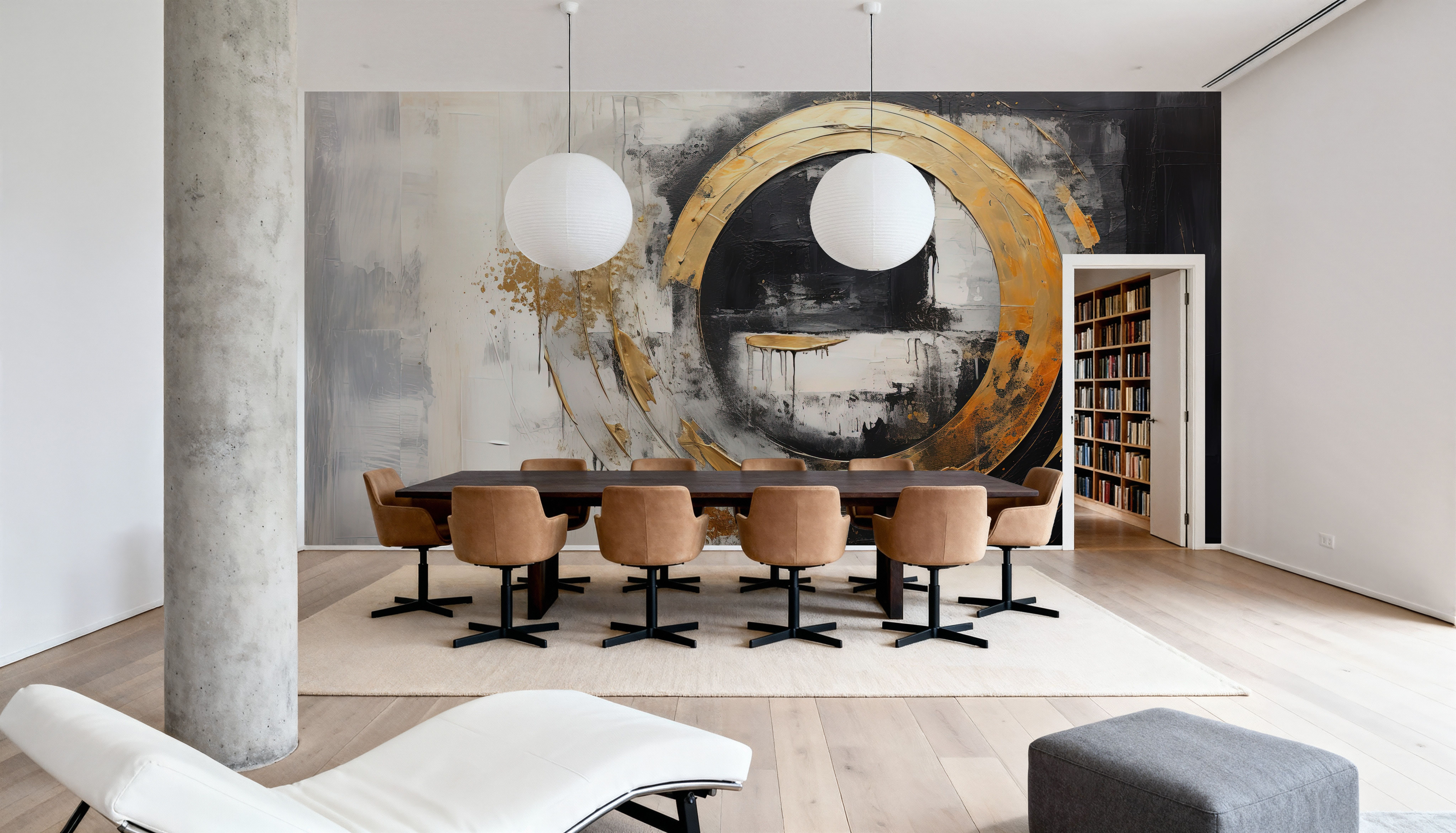 Sunny Sphere, Papier peint