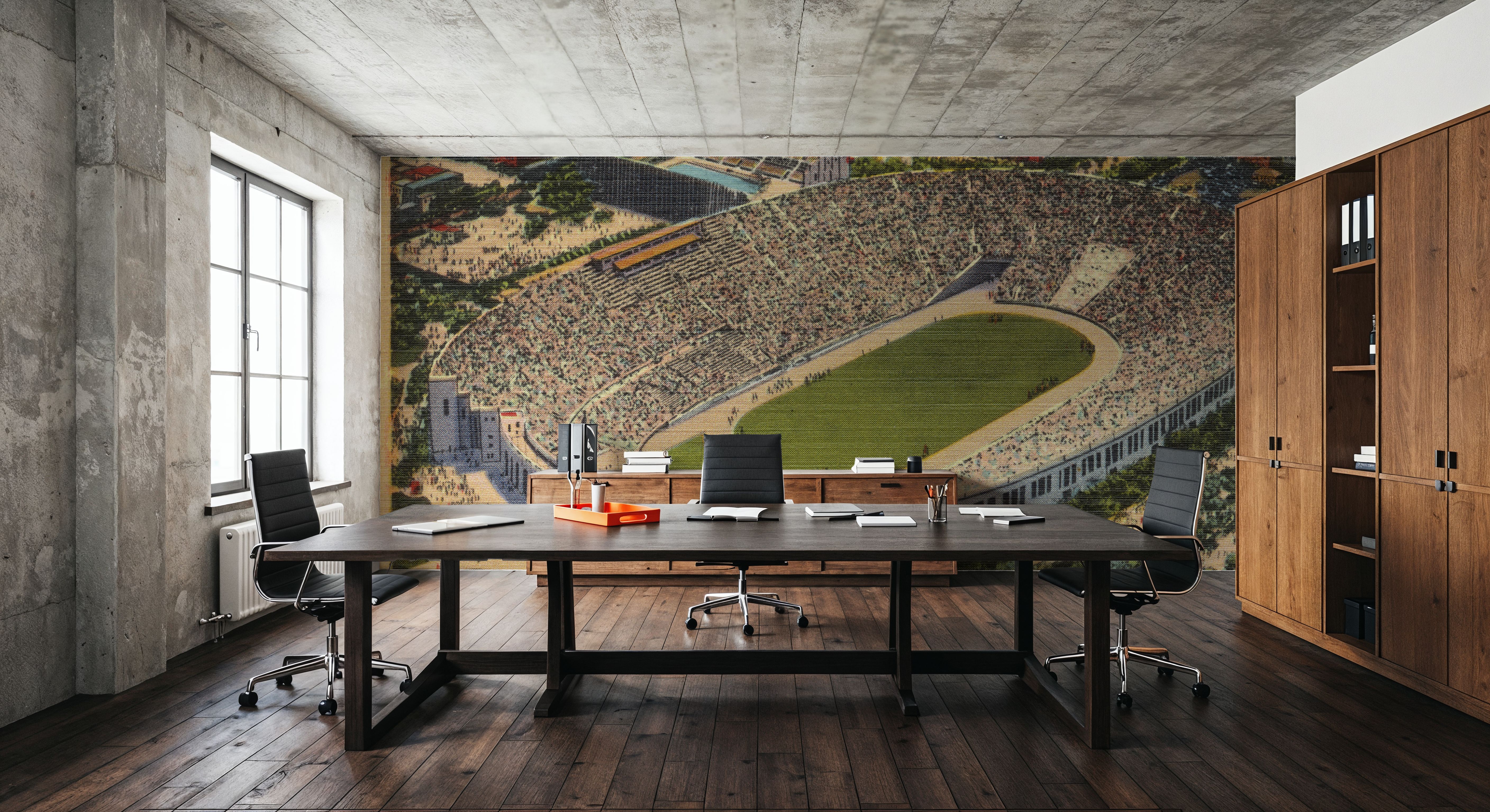 Greetings from LA Coliseum - Screenprint Postcard