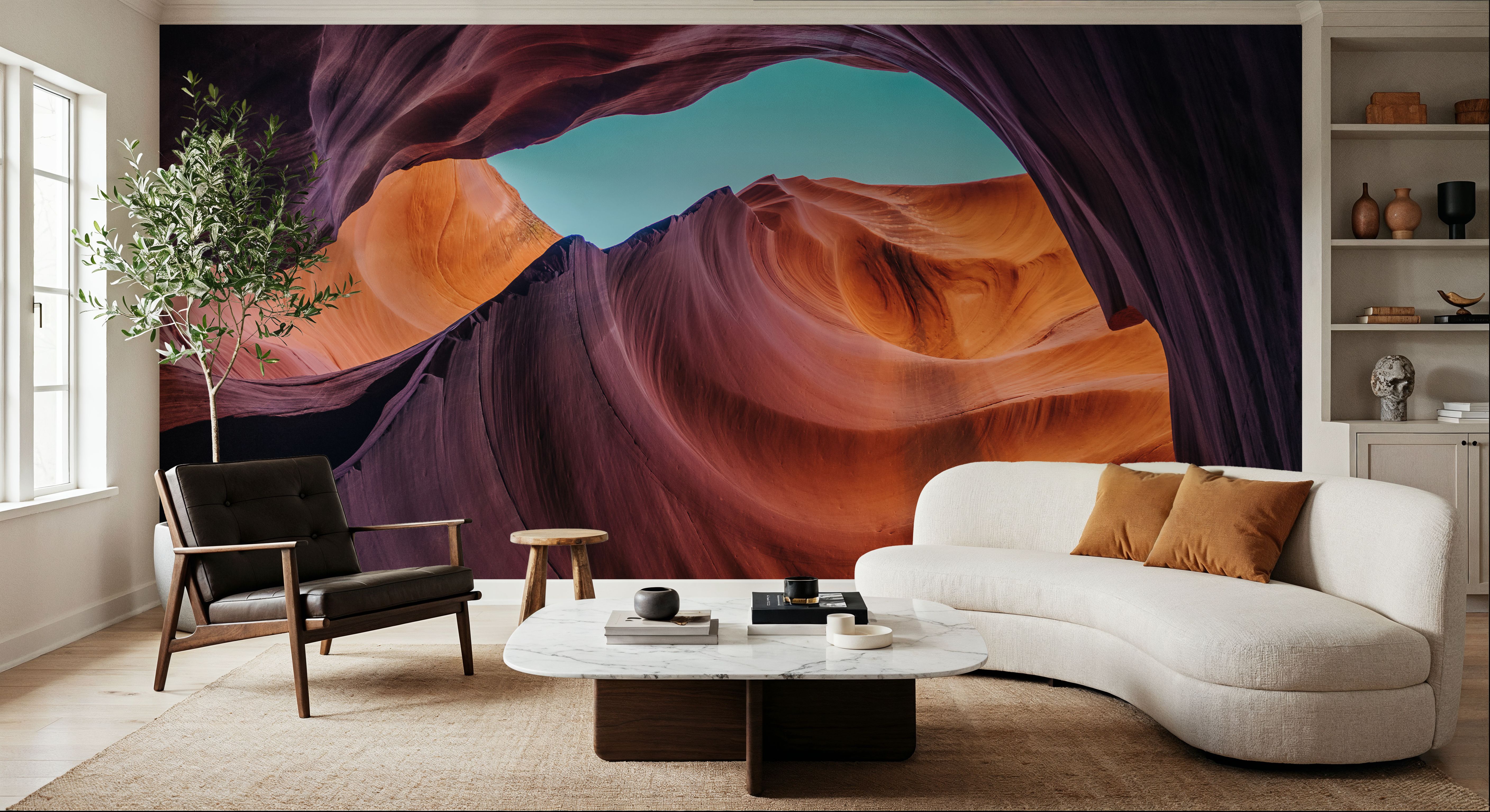 Lower Antelope Canyon wallpaper mural 100% PVC-free and non-toxic