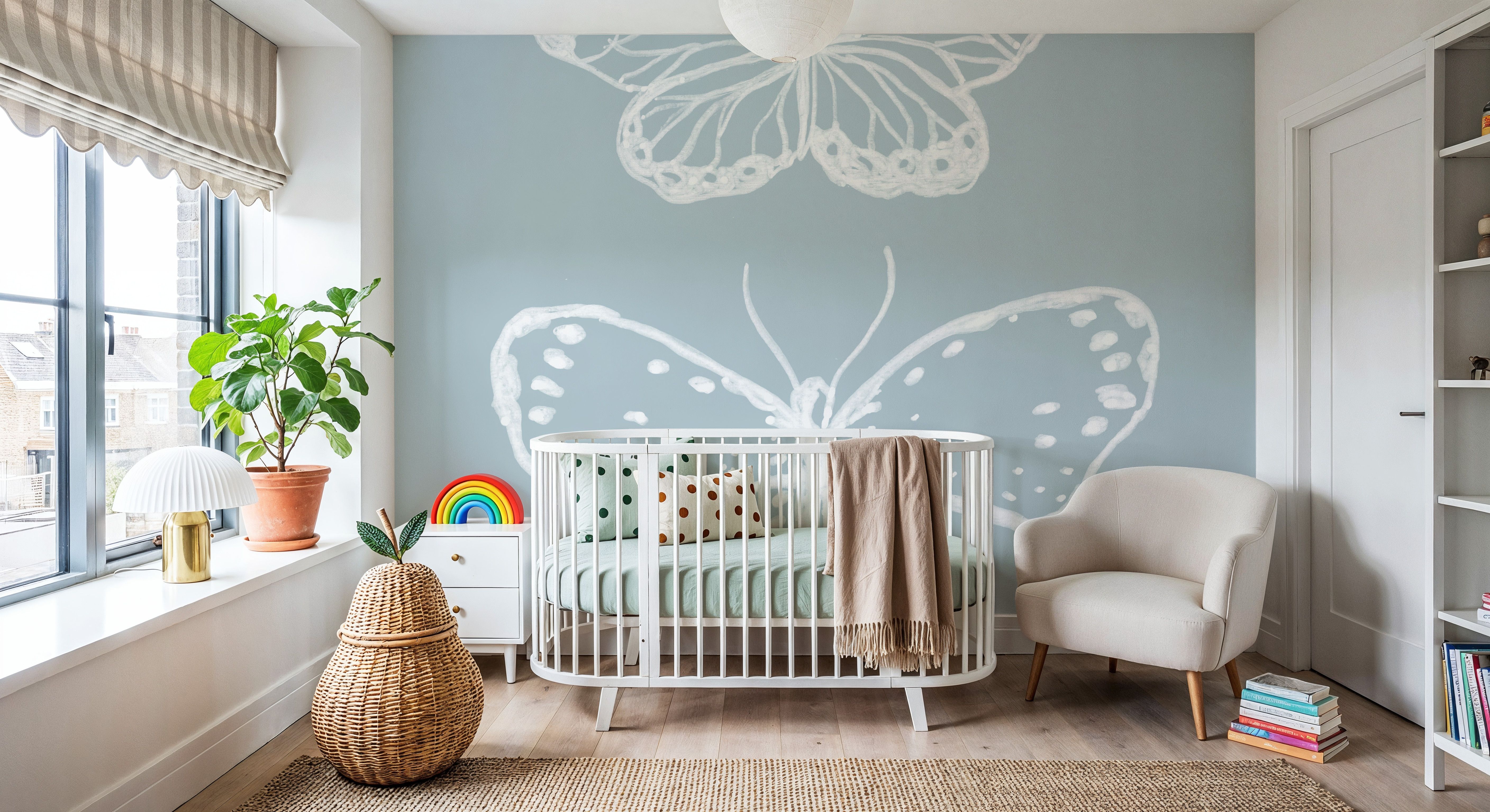 Cottage Butterflies I
