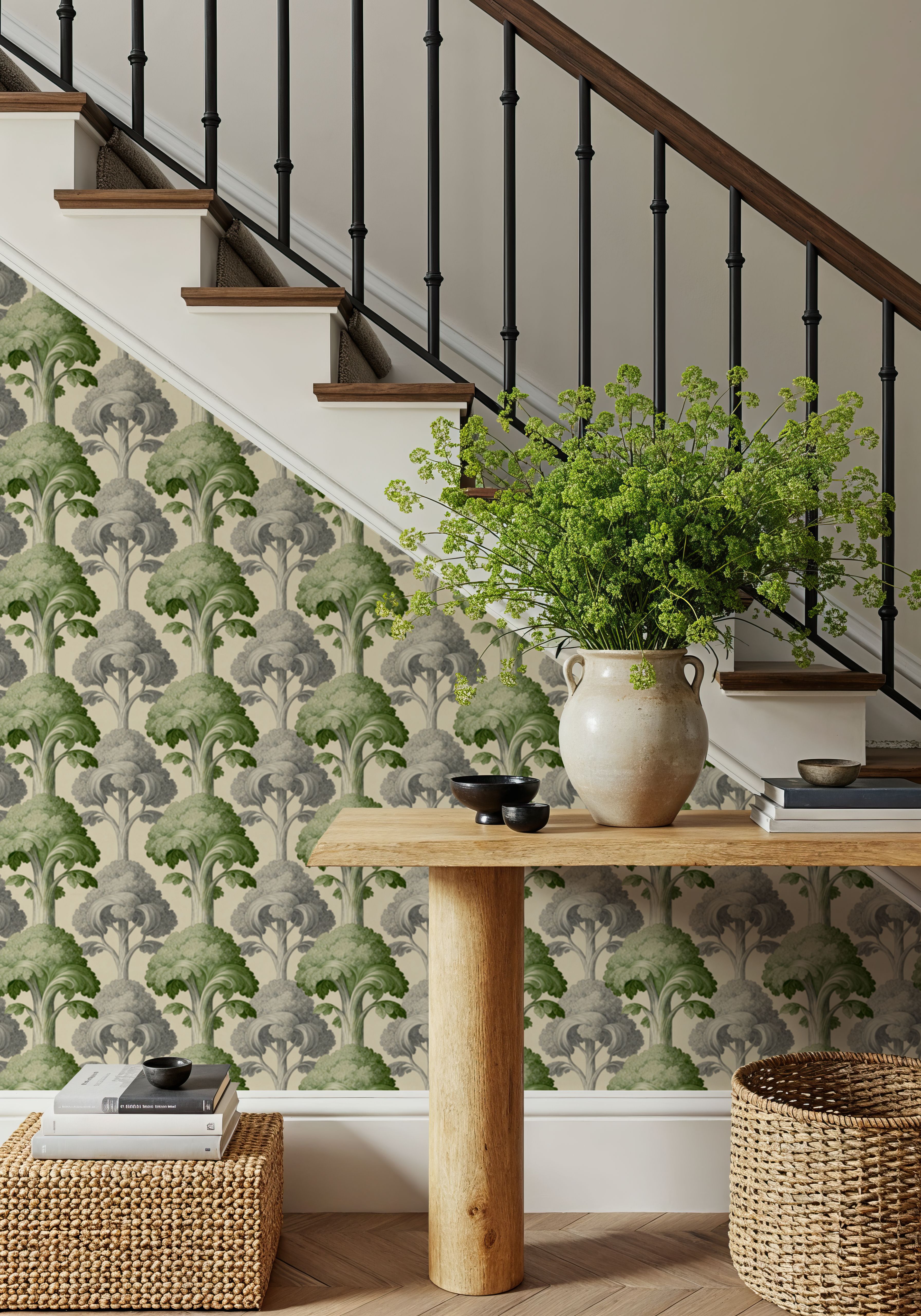 Eat Your Greens, Fresh Green, Carte da parati