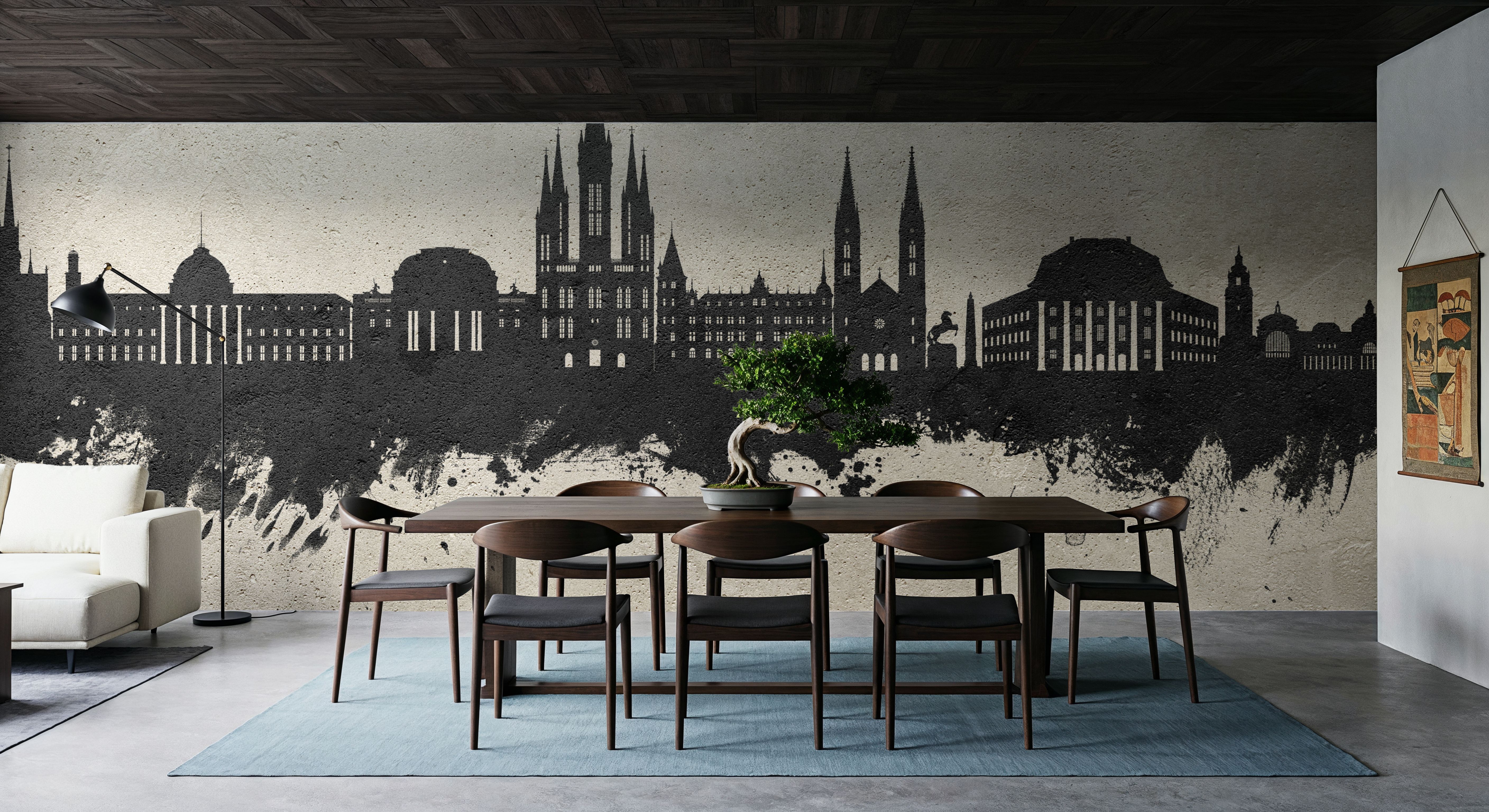 Weisbaden Germany Skyline Concrete