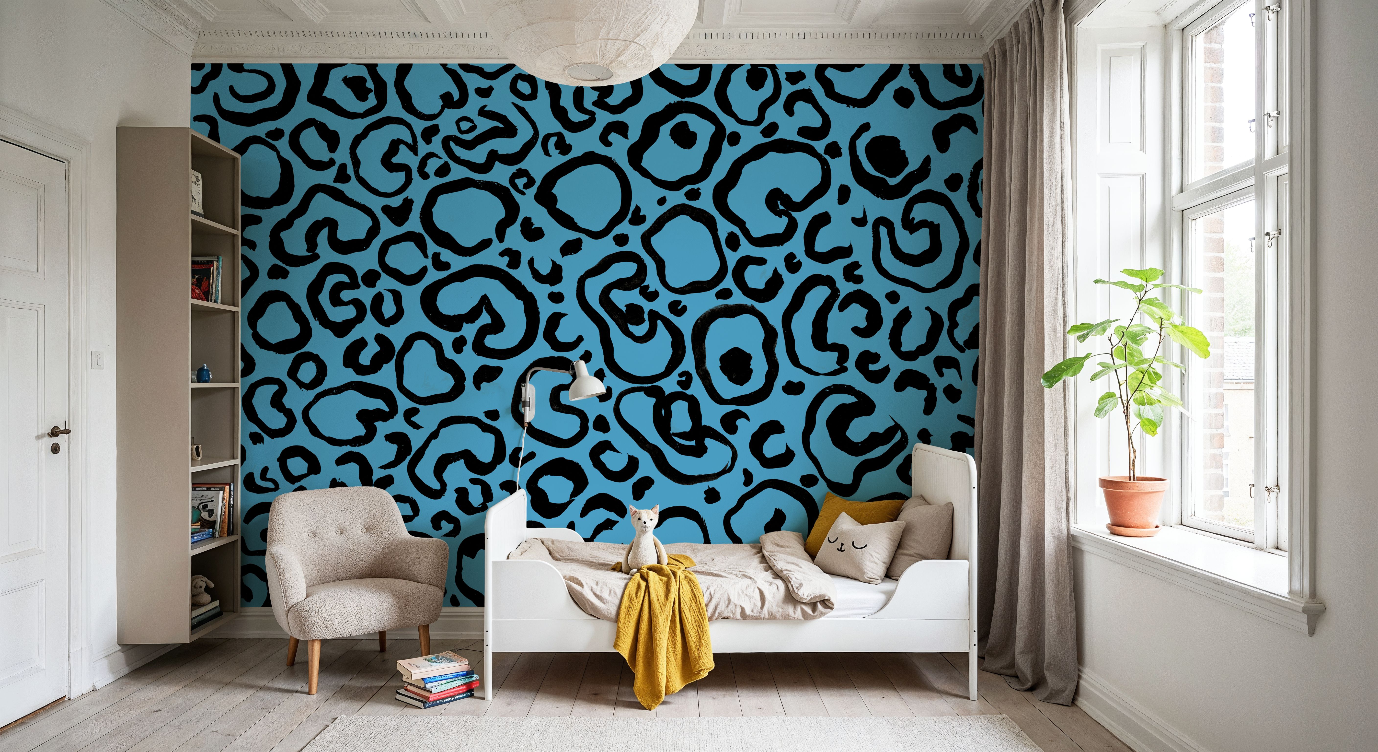 Animal Print IV Blue