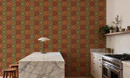 Autumn Tiles Brown