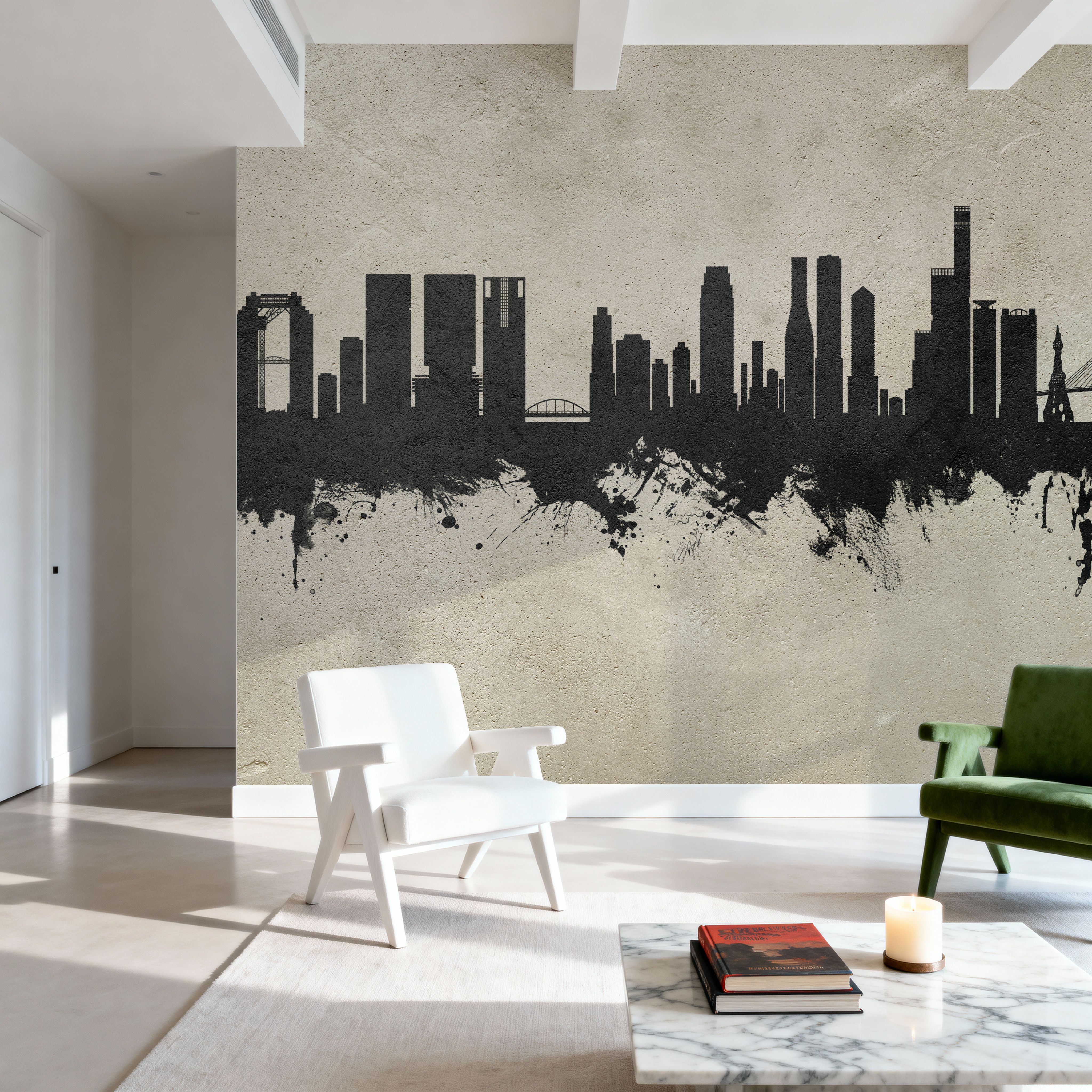 Osaka Skyline Concrete