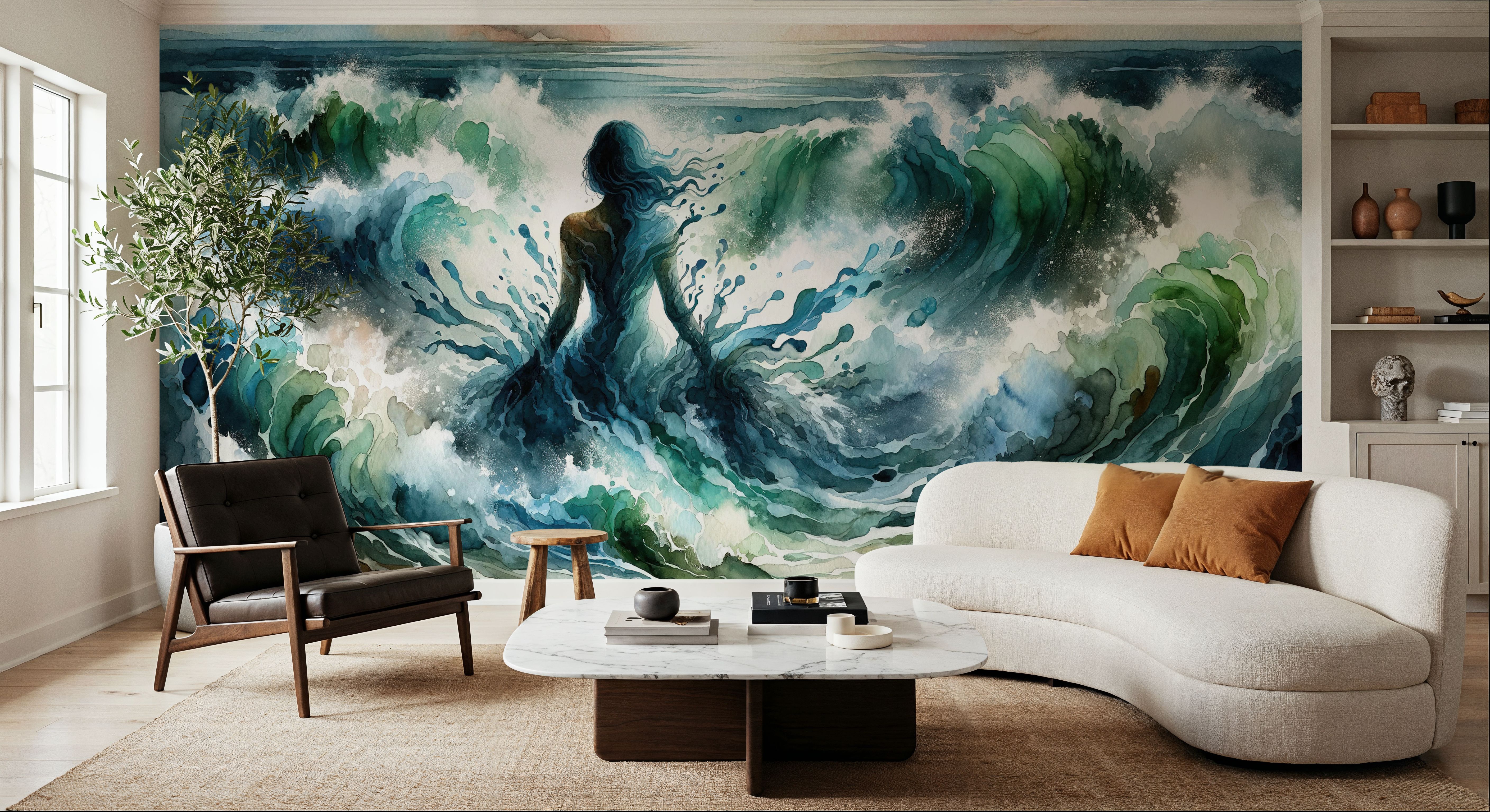 Ocean's Embrace Unfolding