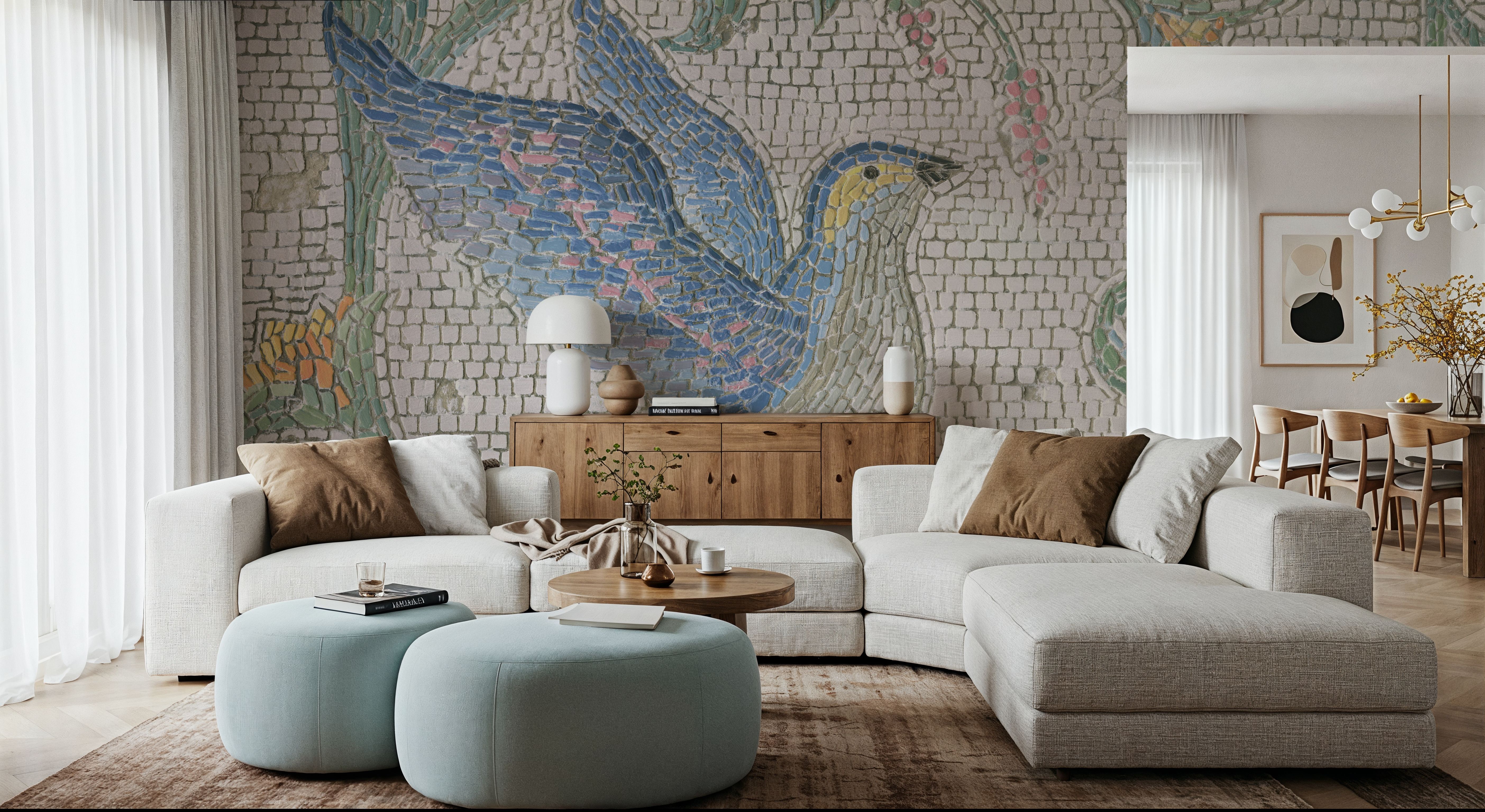 Mosaic Birds I