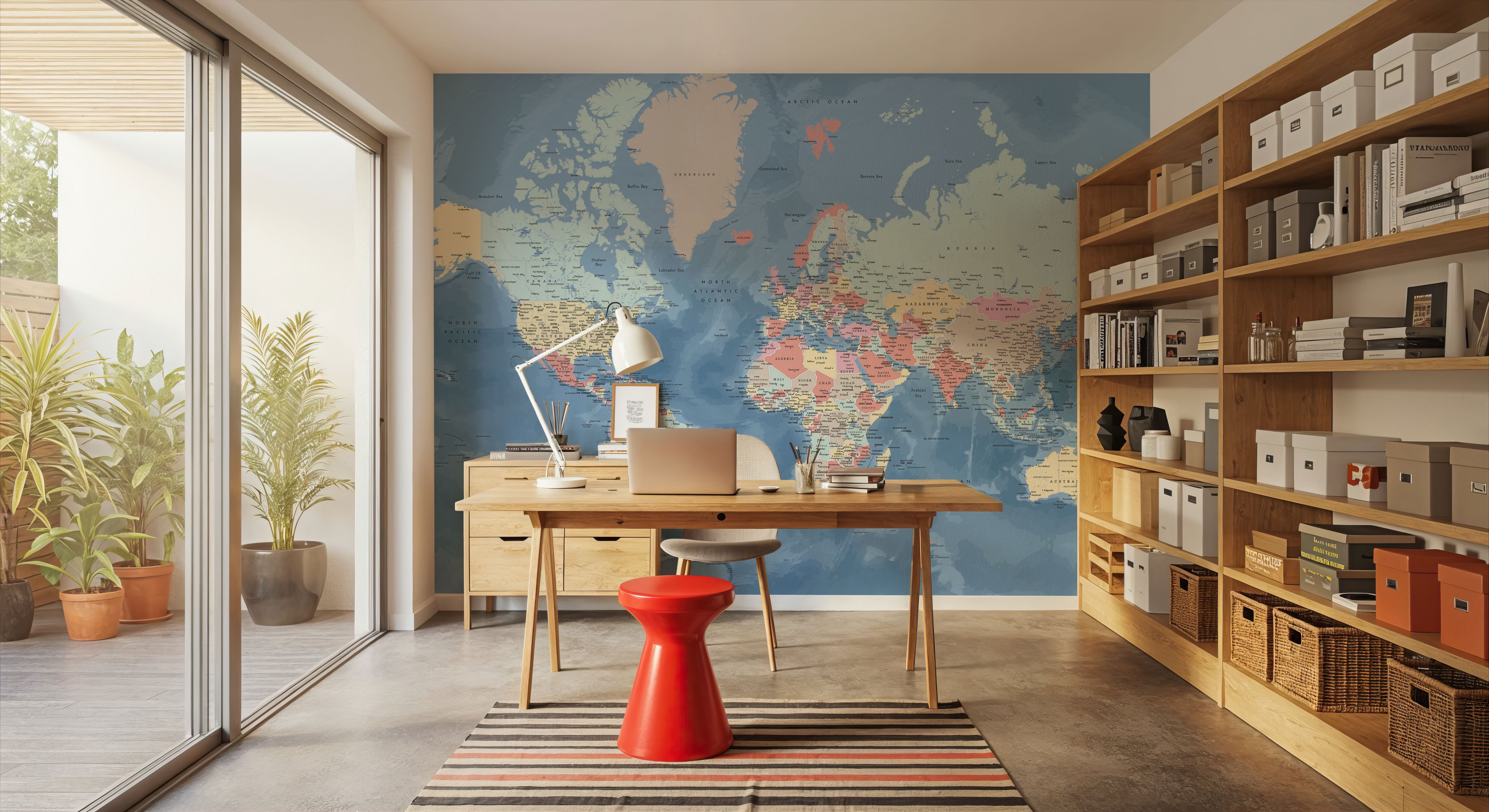 World Map Cities - Vickie