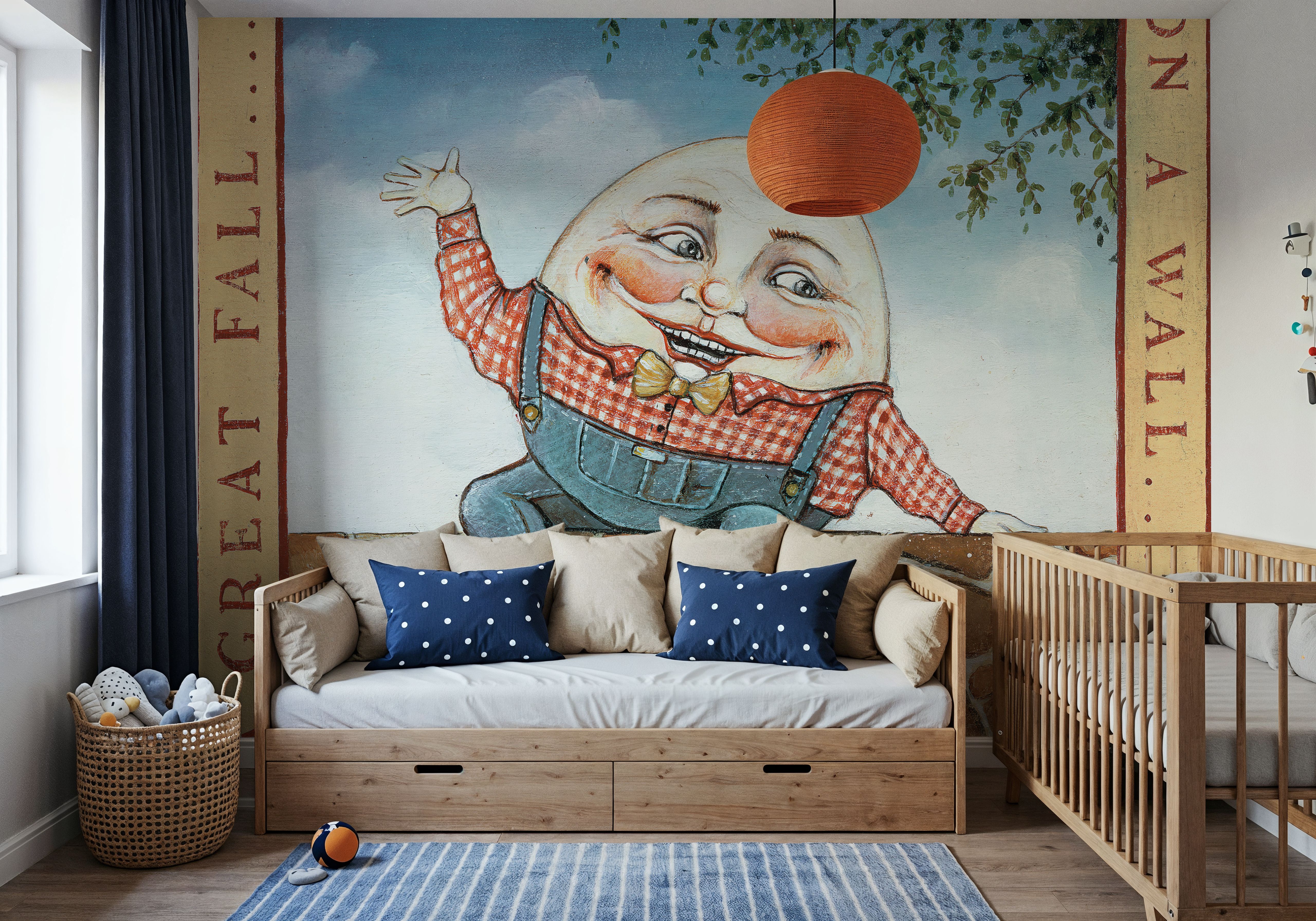 Humpty Dumpty, Tapeten