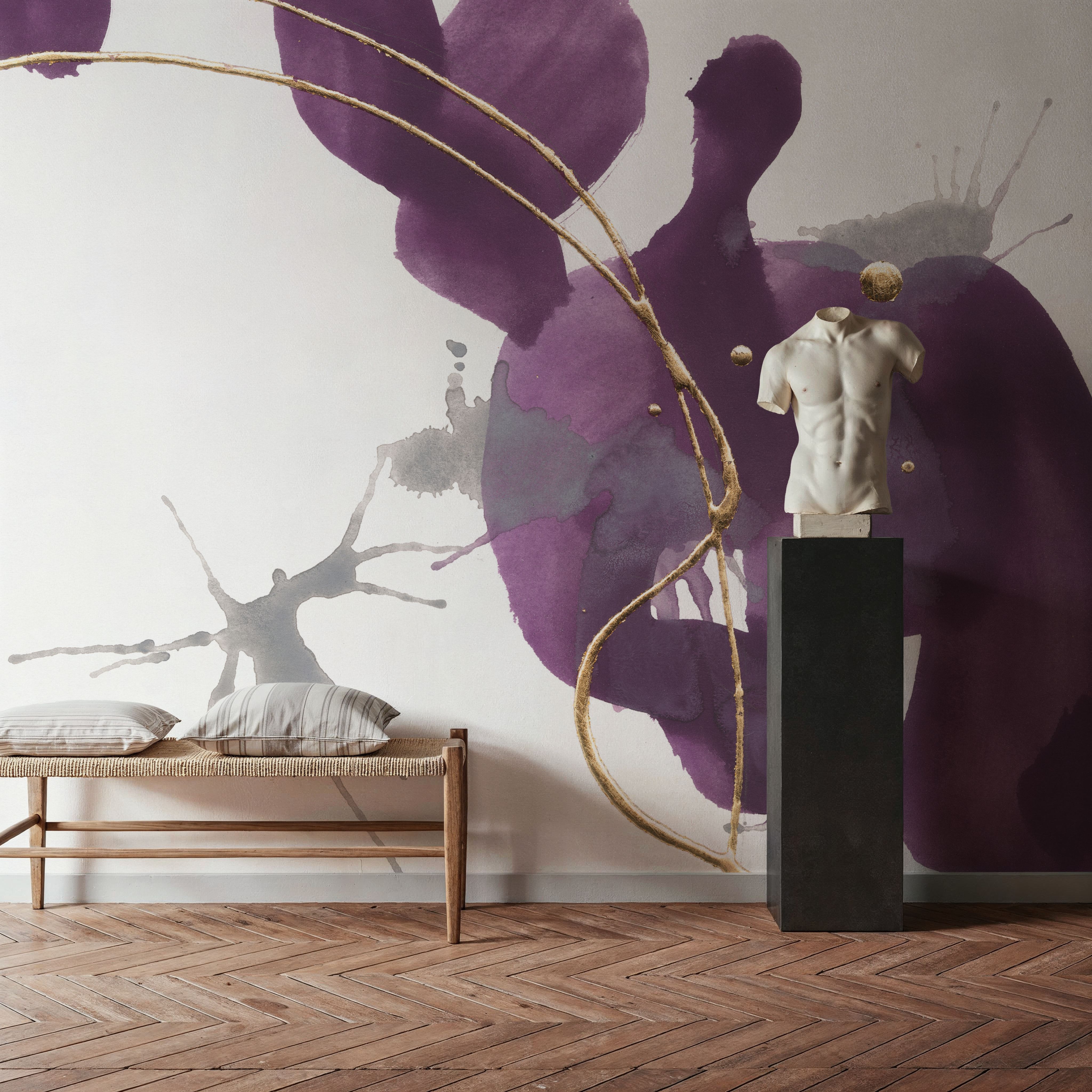 Plum and Gold II