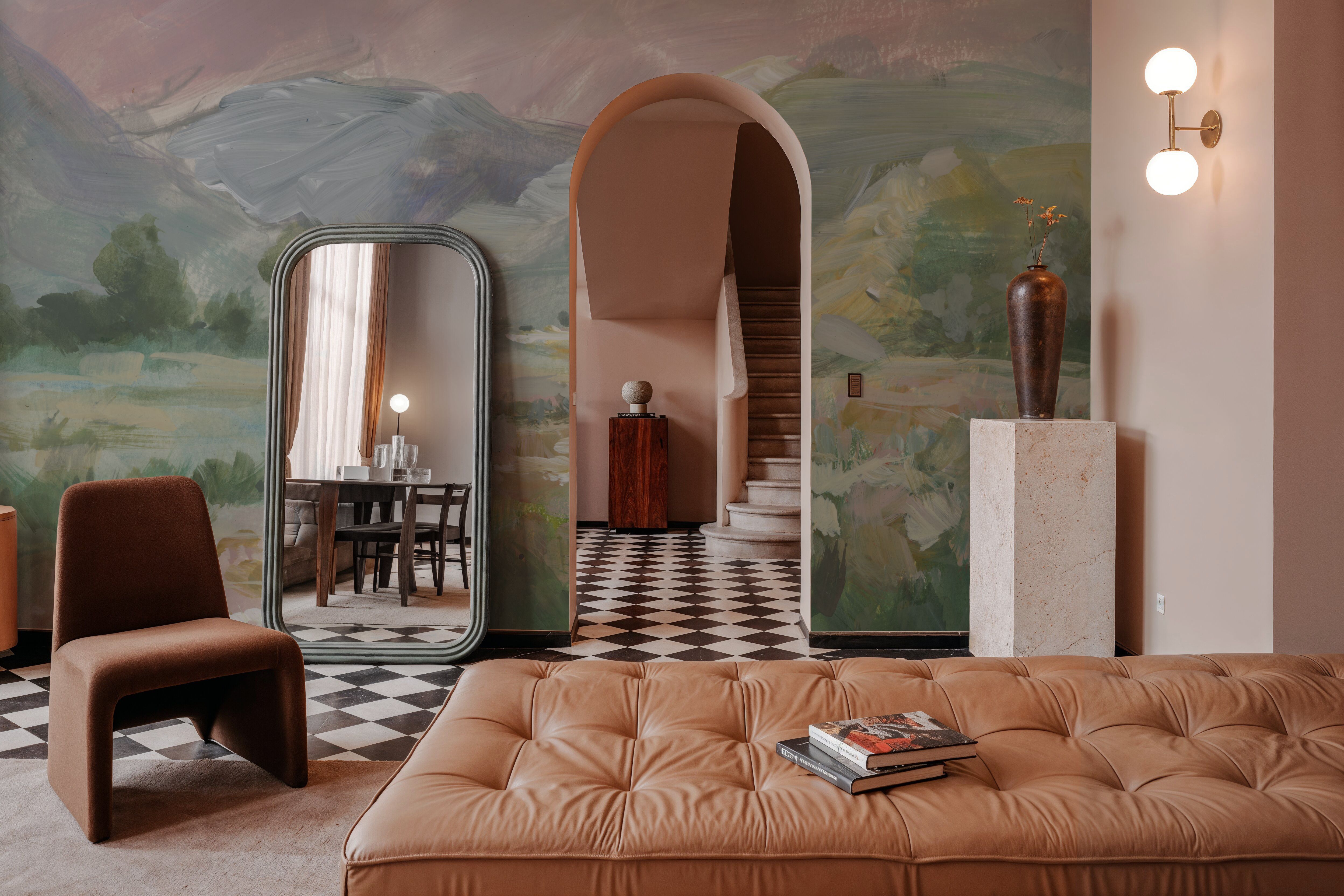 Field of Pink Flowers