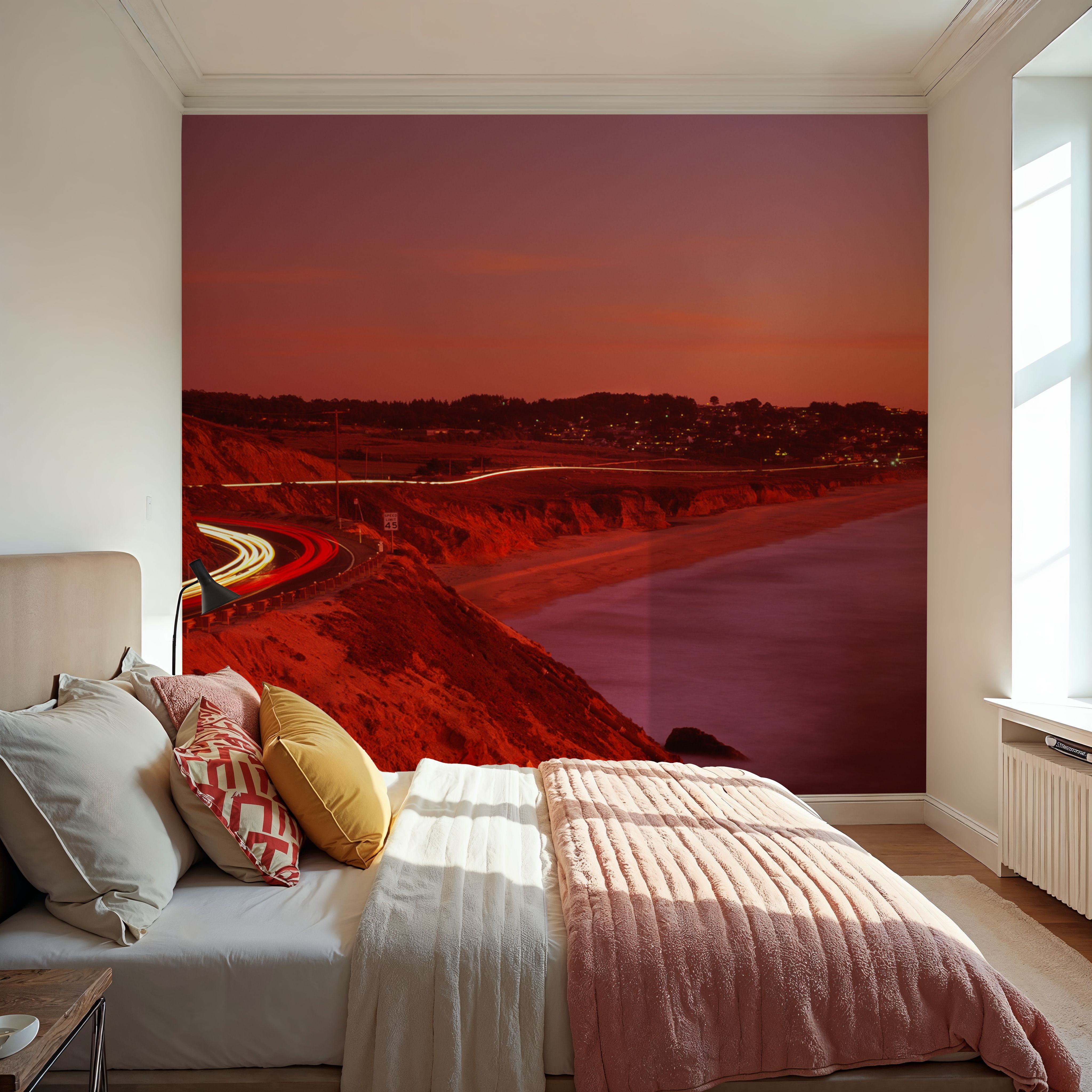 Sunset Coastal Journey