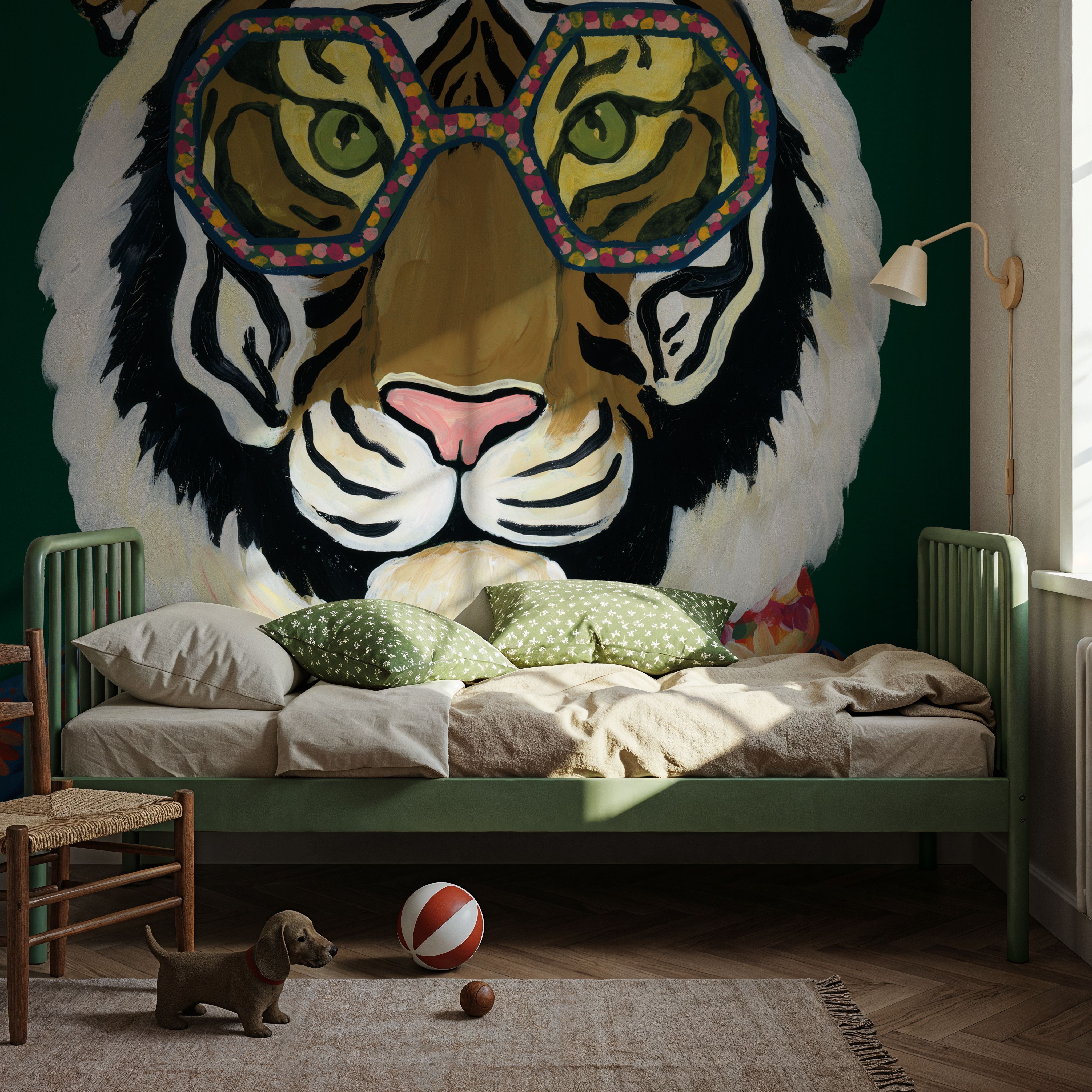 Miami Living Tiger Portrait