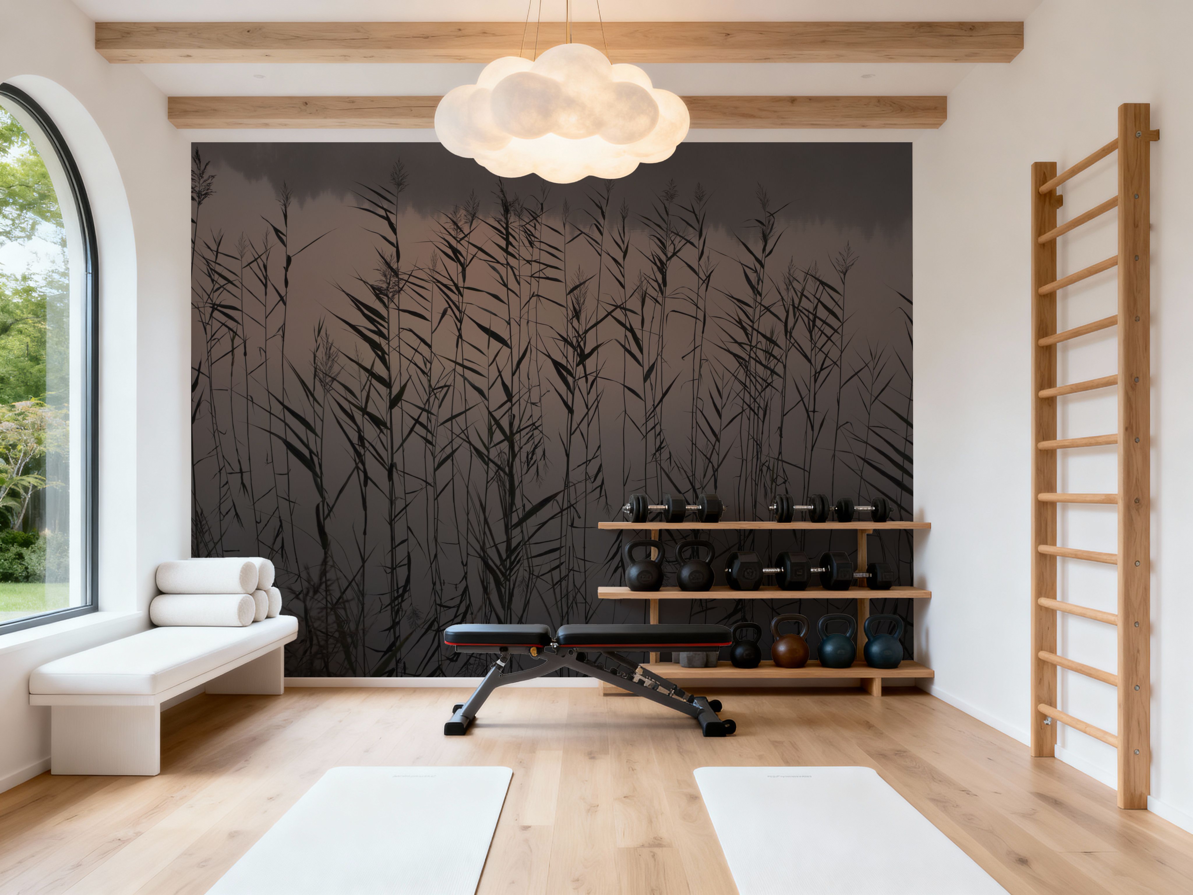 Grass Ears Reflection