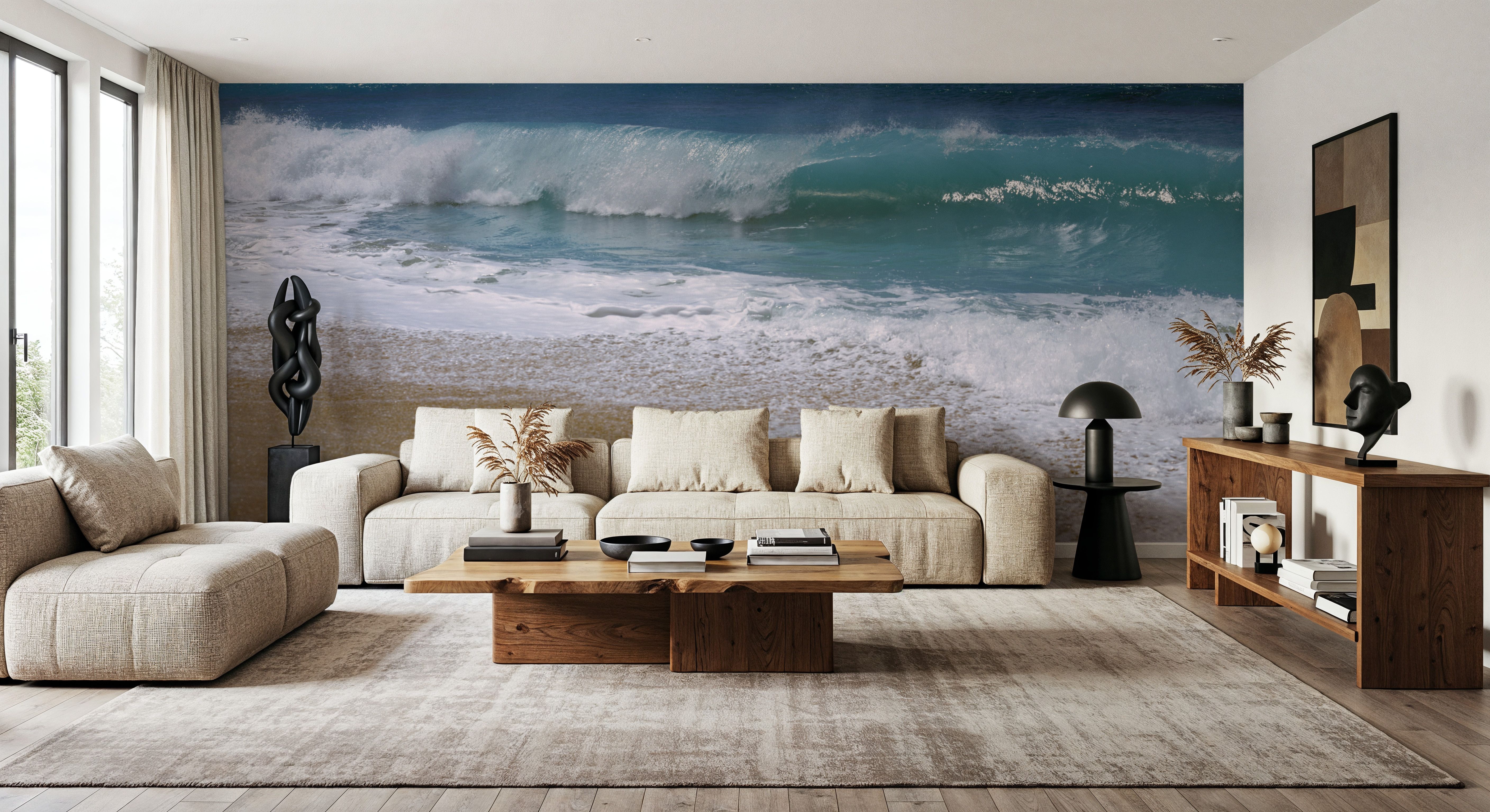 Kauai Waves Crashing, Wallpaper