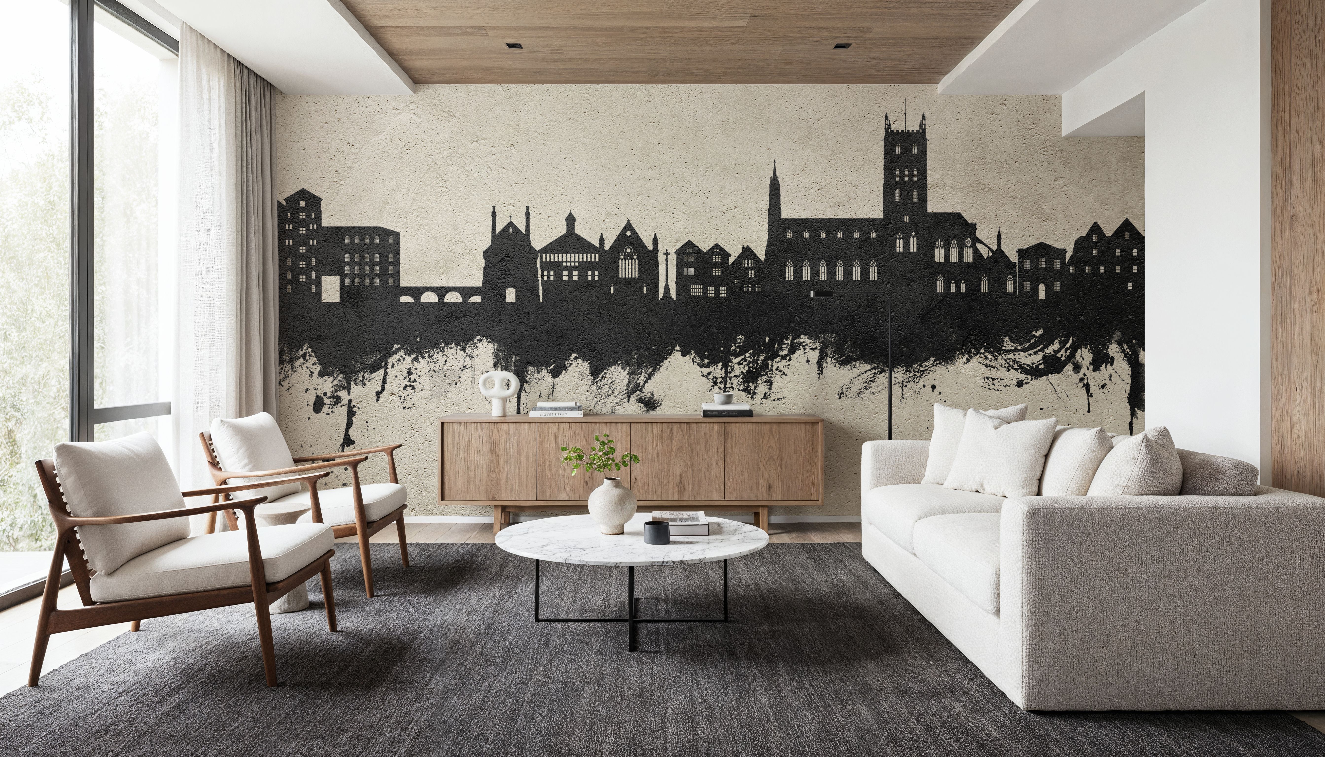 Tewkesbury England Skyline Concrete