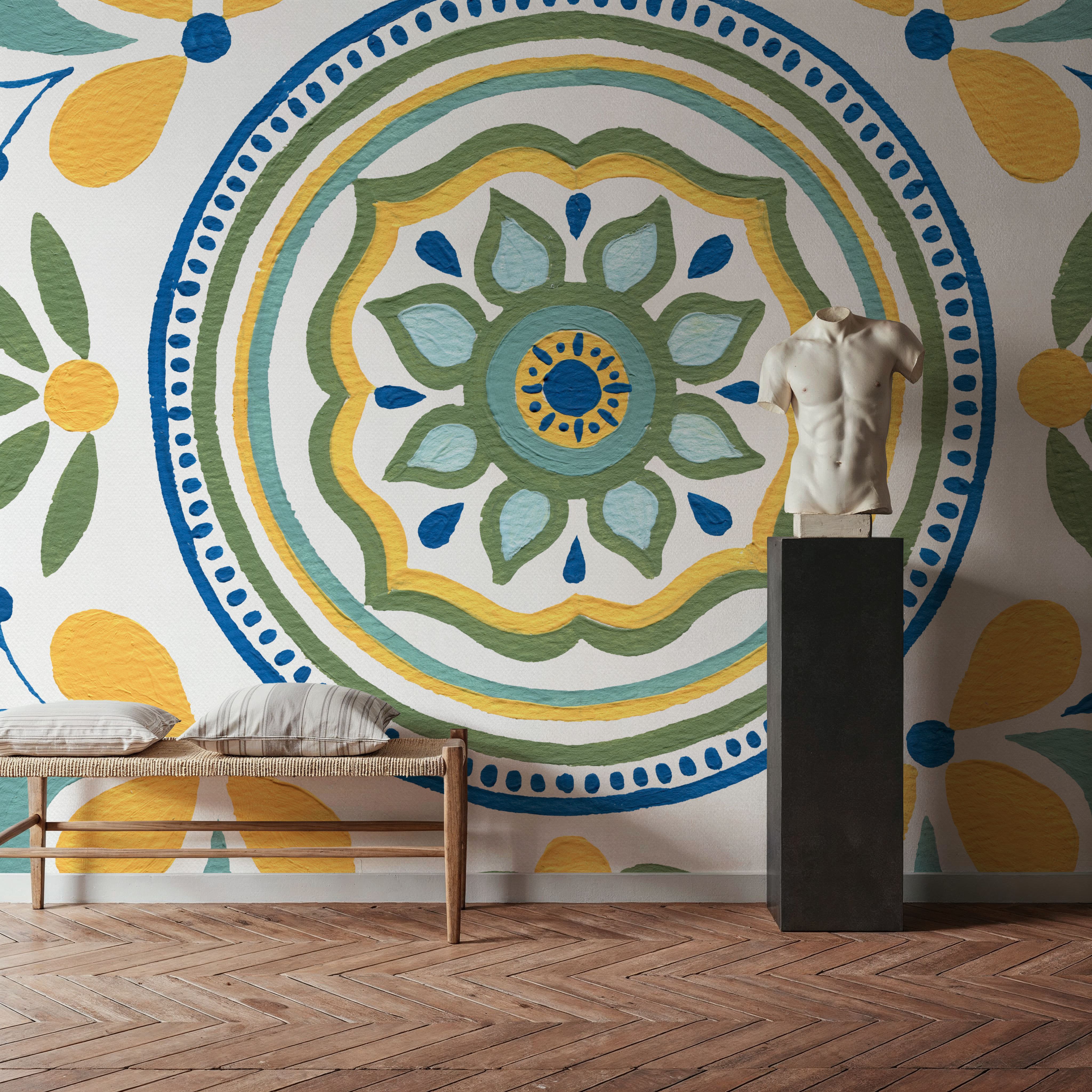 Tex Mex Mandala Tile IV