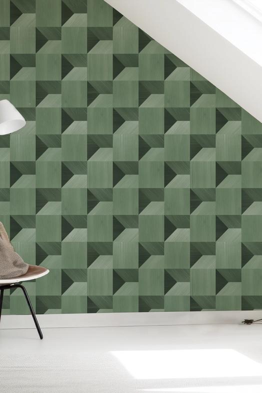 Illusion Box Marquetry, Green
