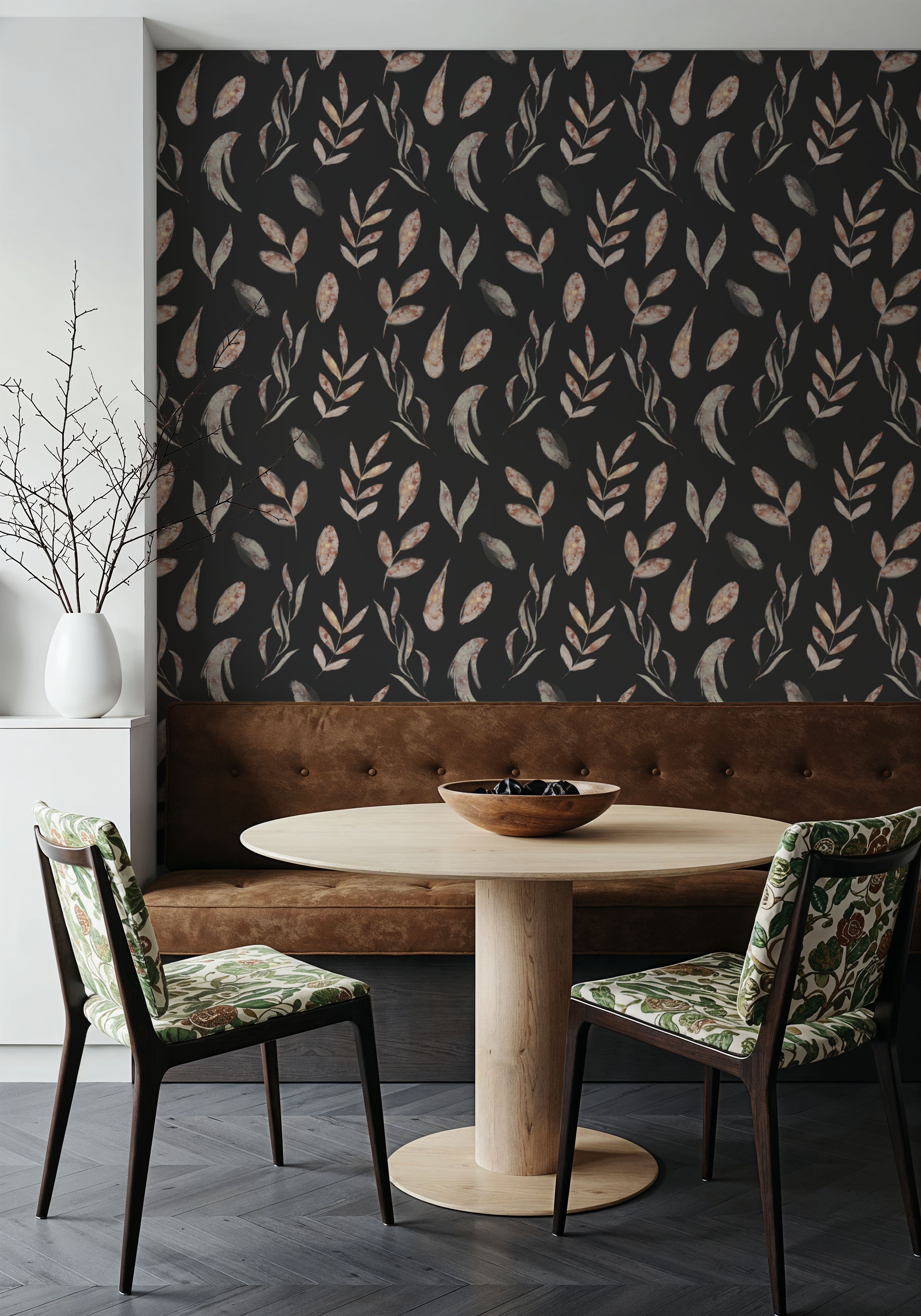 Luxury Leaves, Tapeten