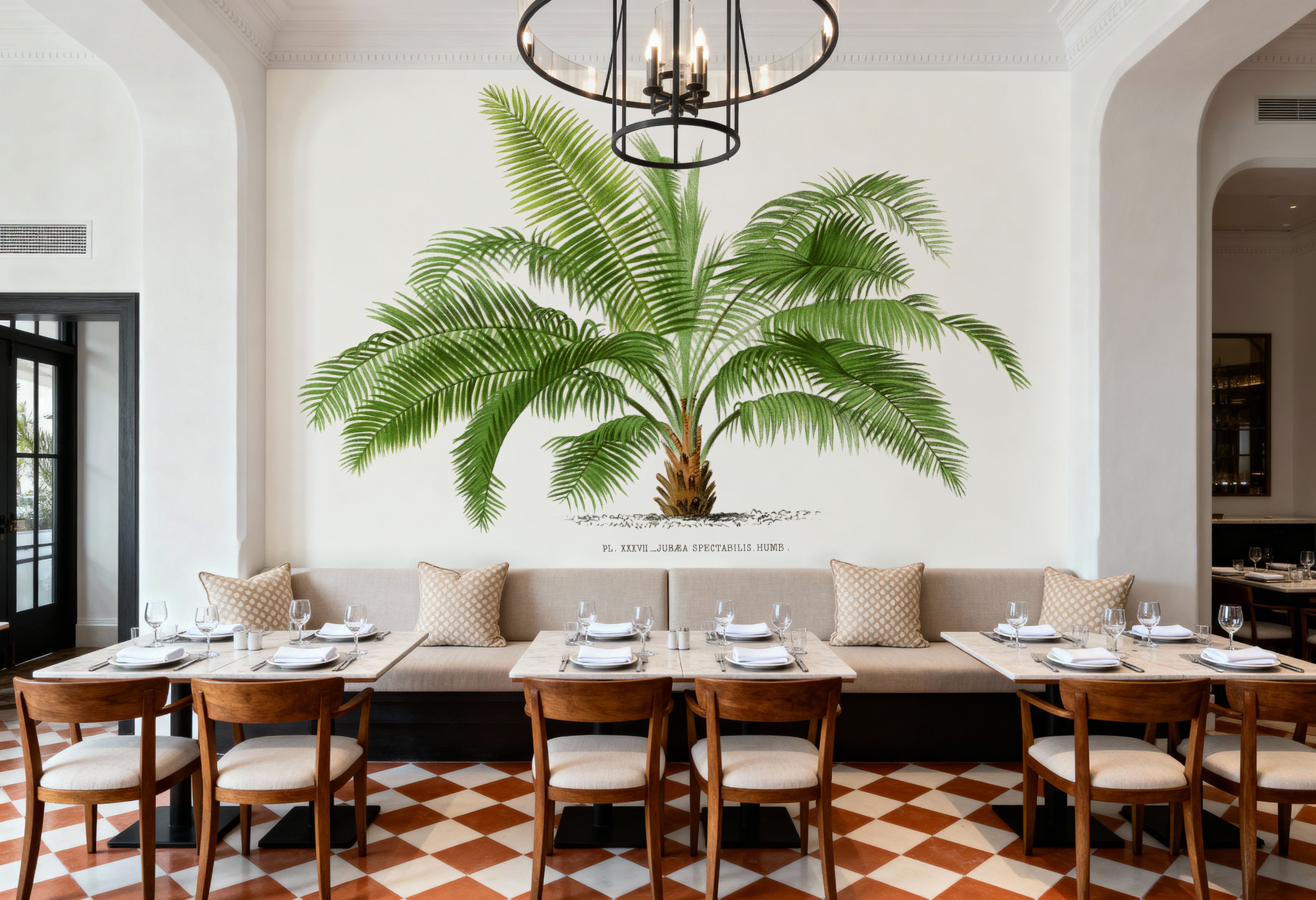 Vintage Palm Tree II
