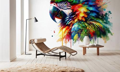 Vibrant Parrot's Tropical Essence