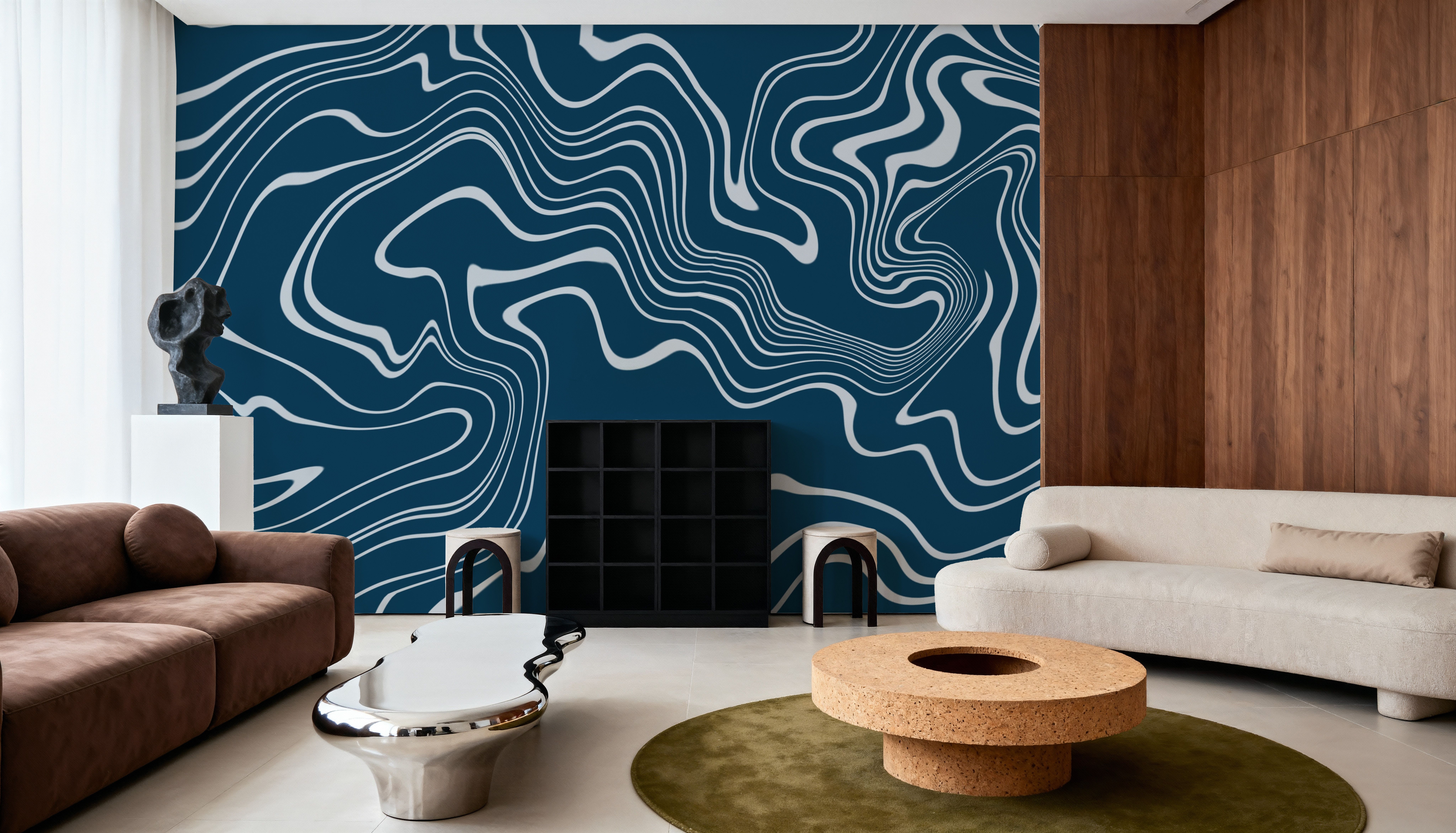 Speedy Swirls, Blue