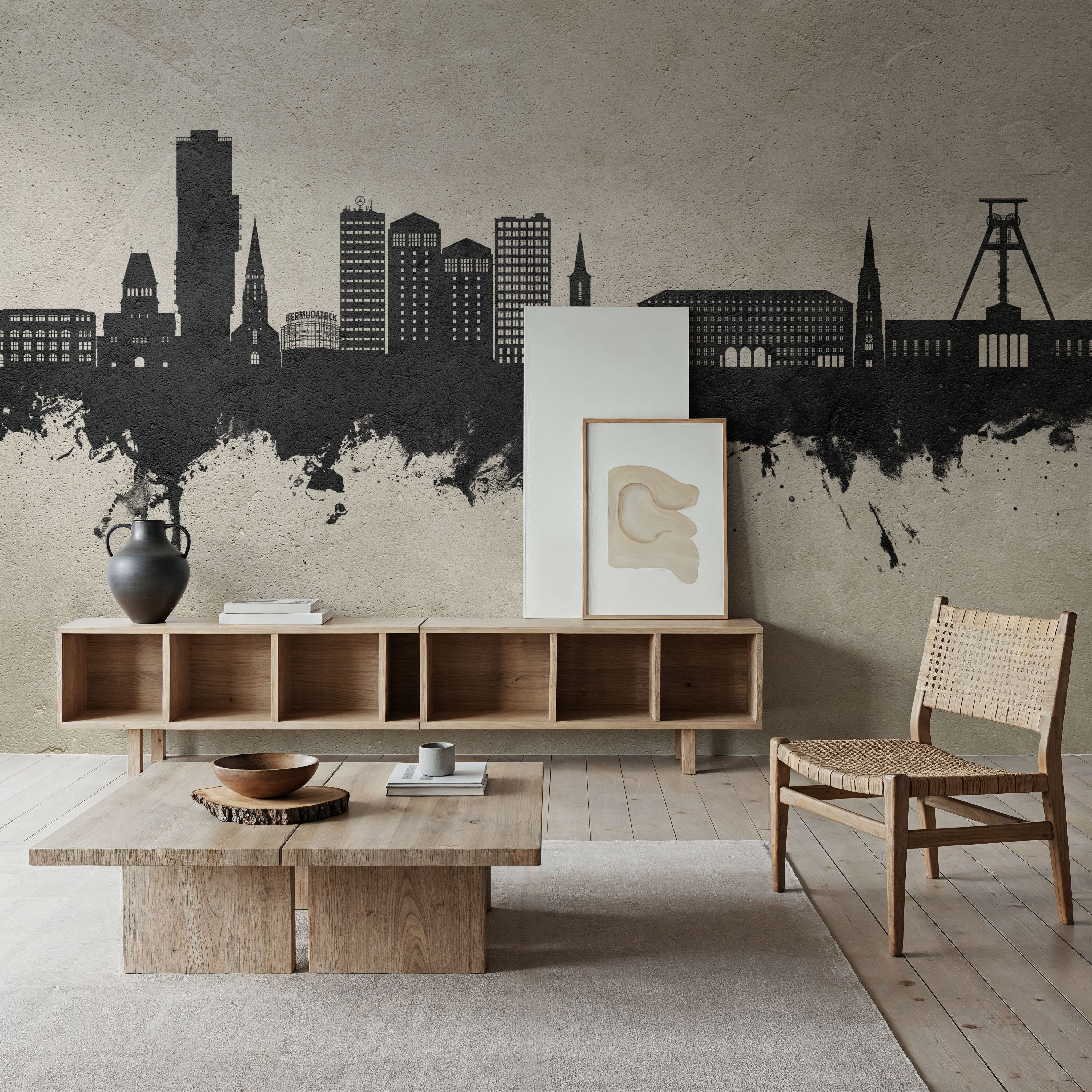 Bochum Germany Skyline Concrete
