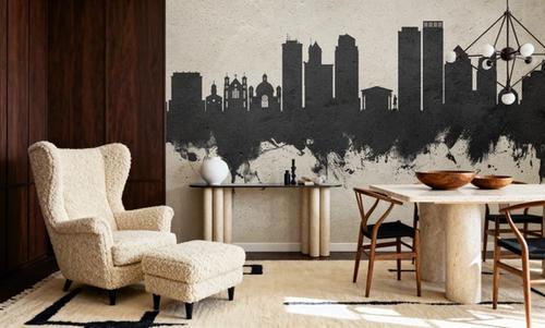 Dayton Ohio Skyline Concrete
