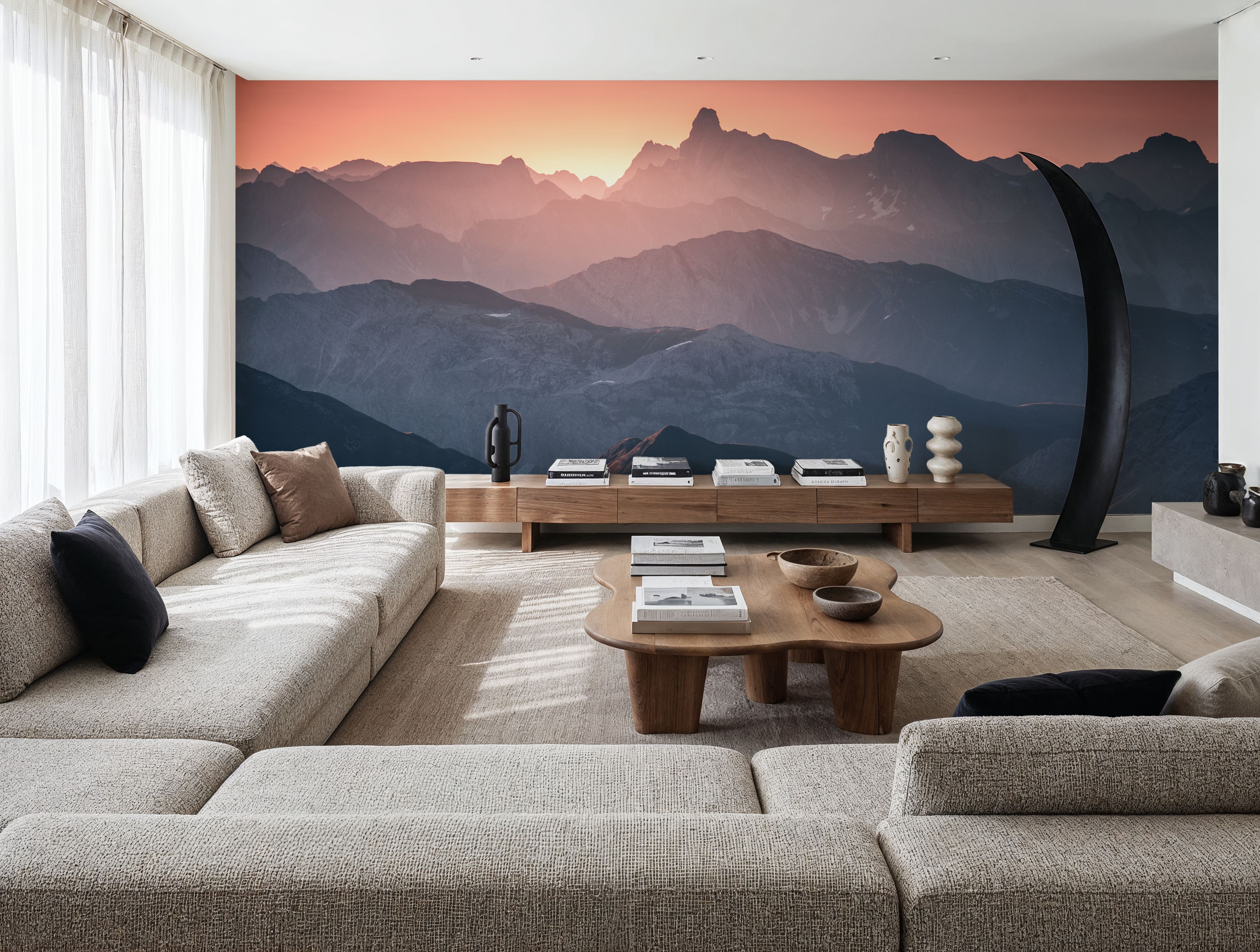 Layered Mountains