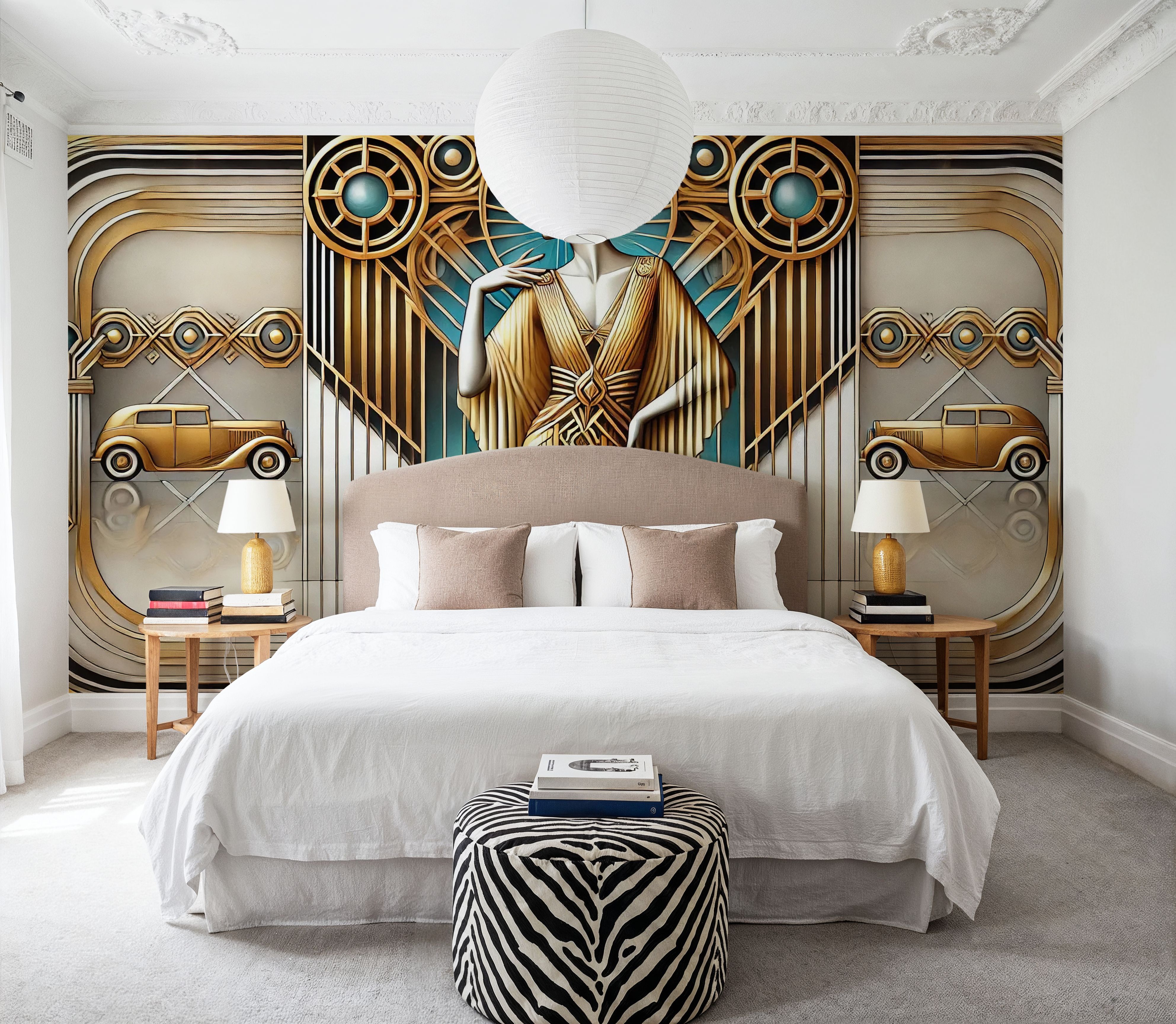 Elegant Art Deco Scene