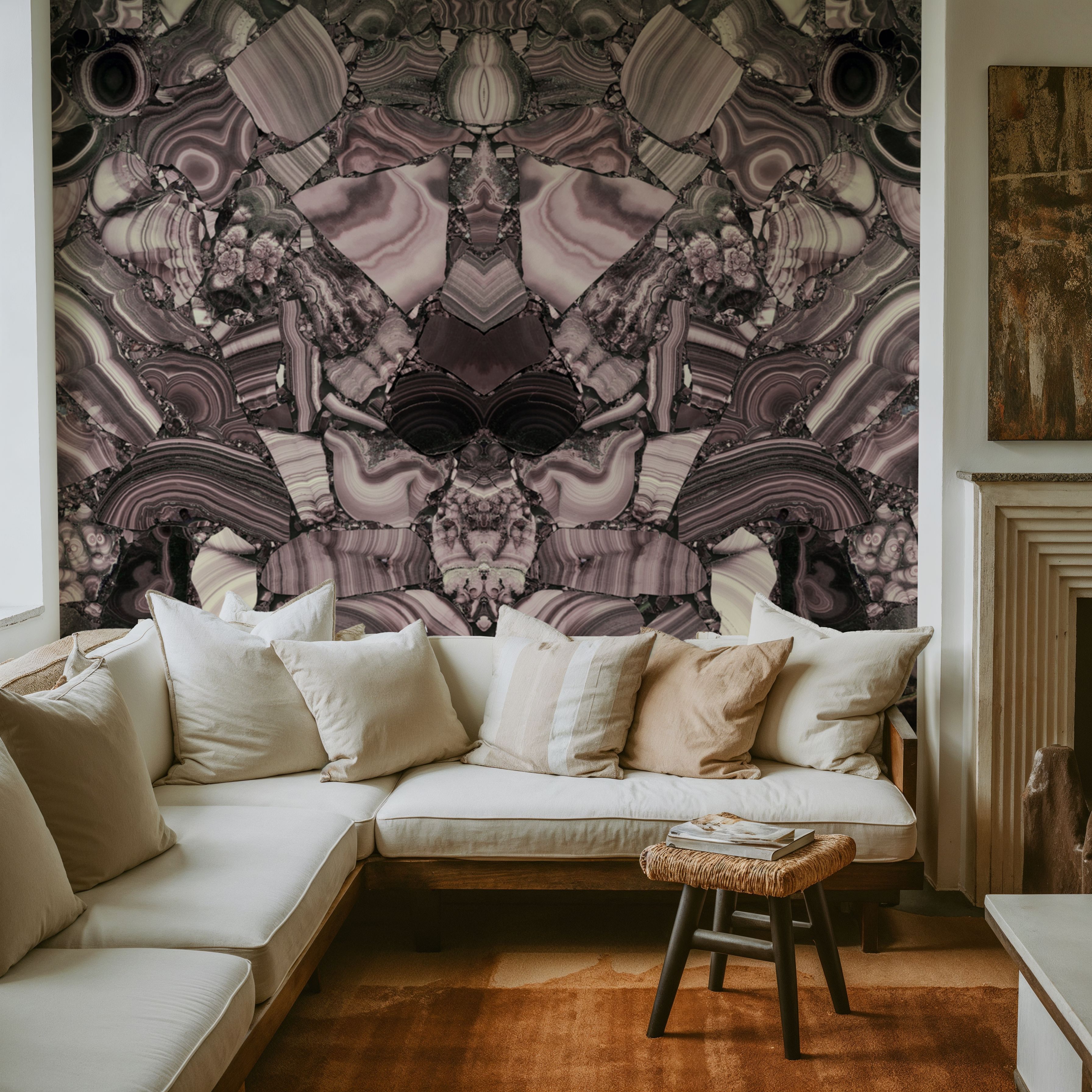 Malachite Vortex, Purple Mauve