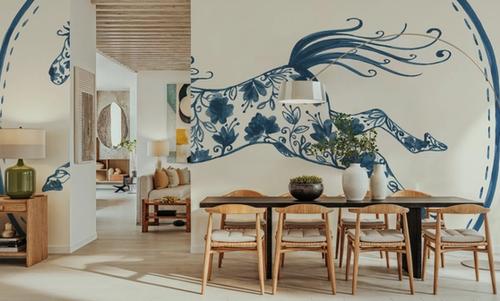 Chinoiserie Cowgirl IV