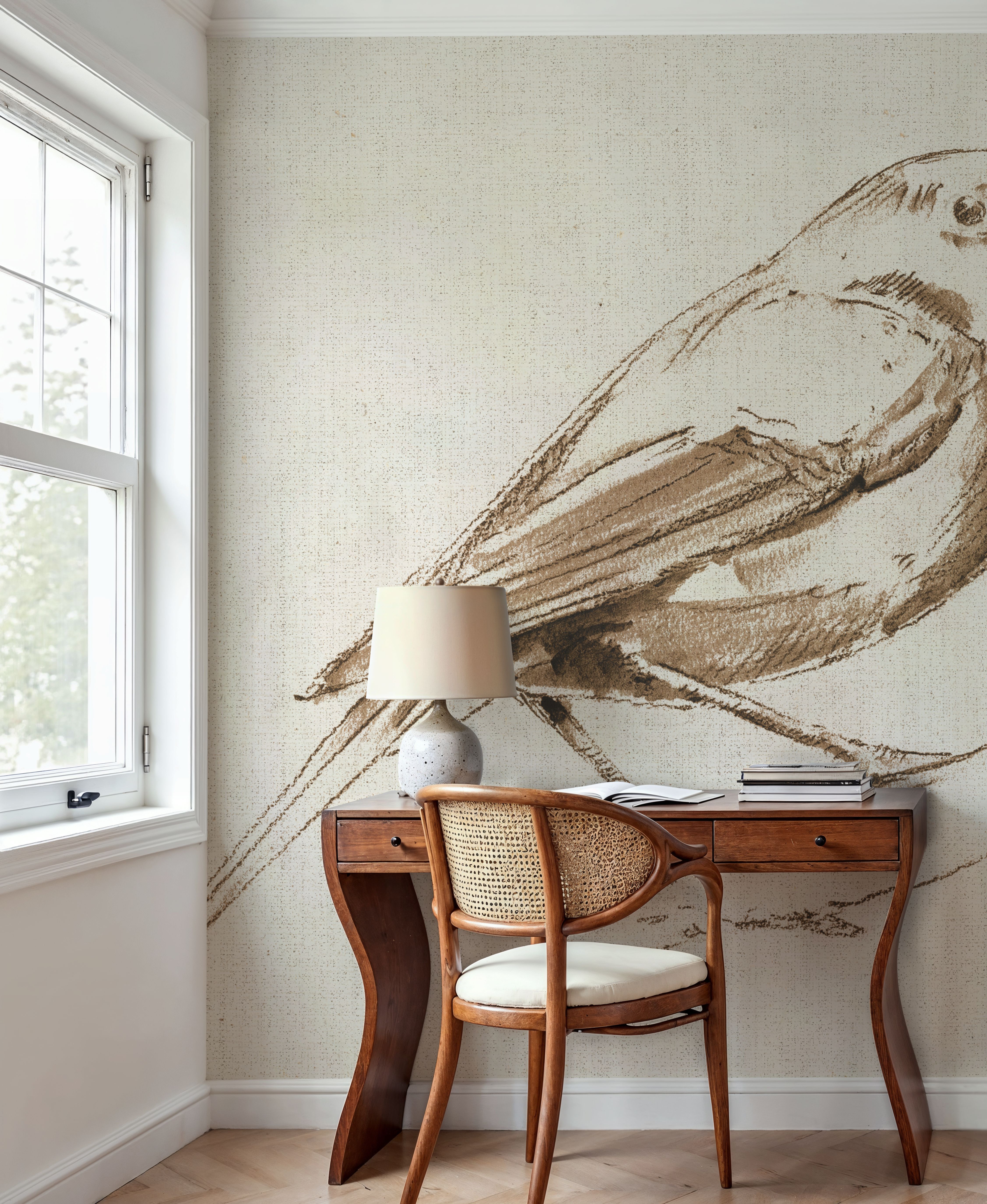 A Blue Note Bird I