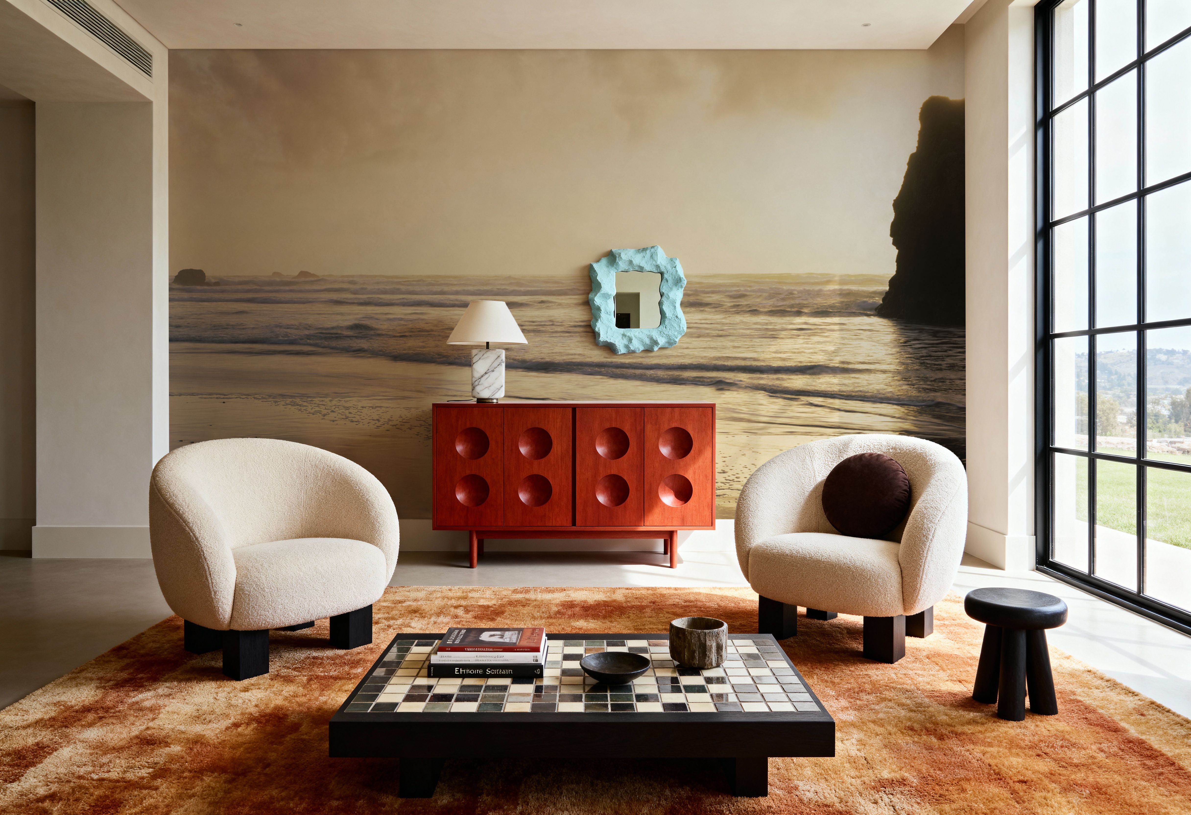 Golden Shore Silhouette