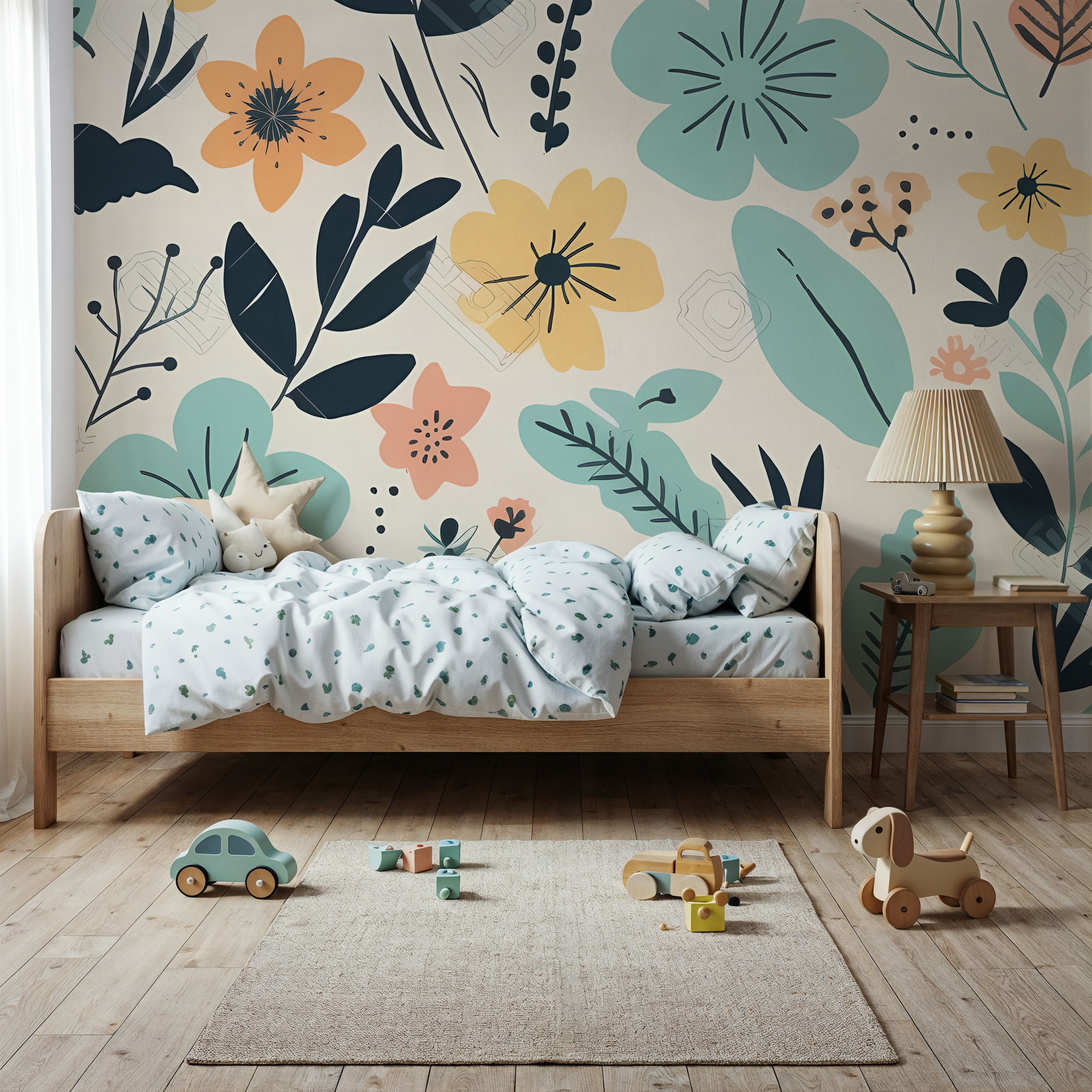 Flowery Swirls