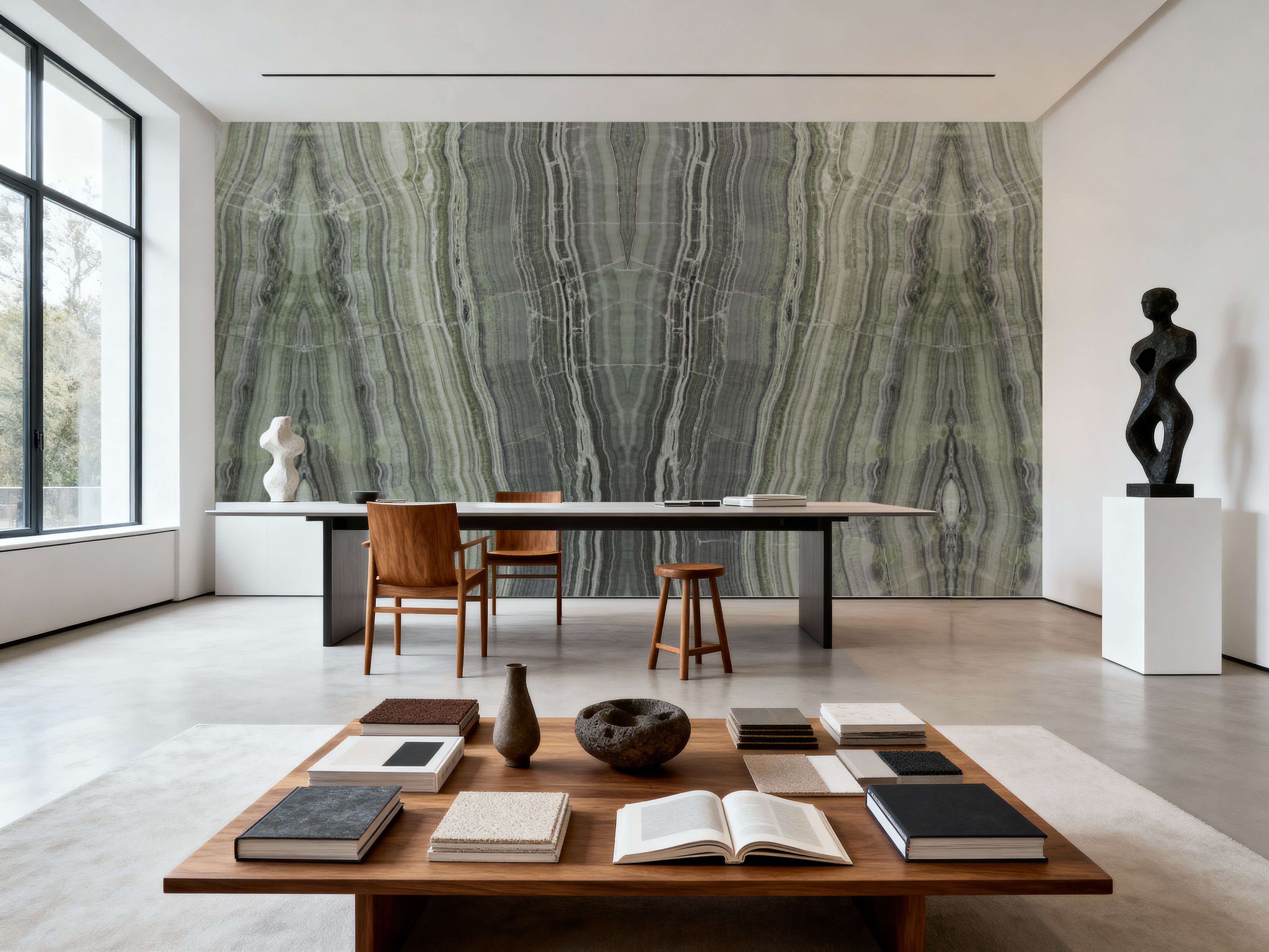 Onyx Mirage Bookmatched, Verdura Green